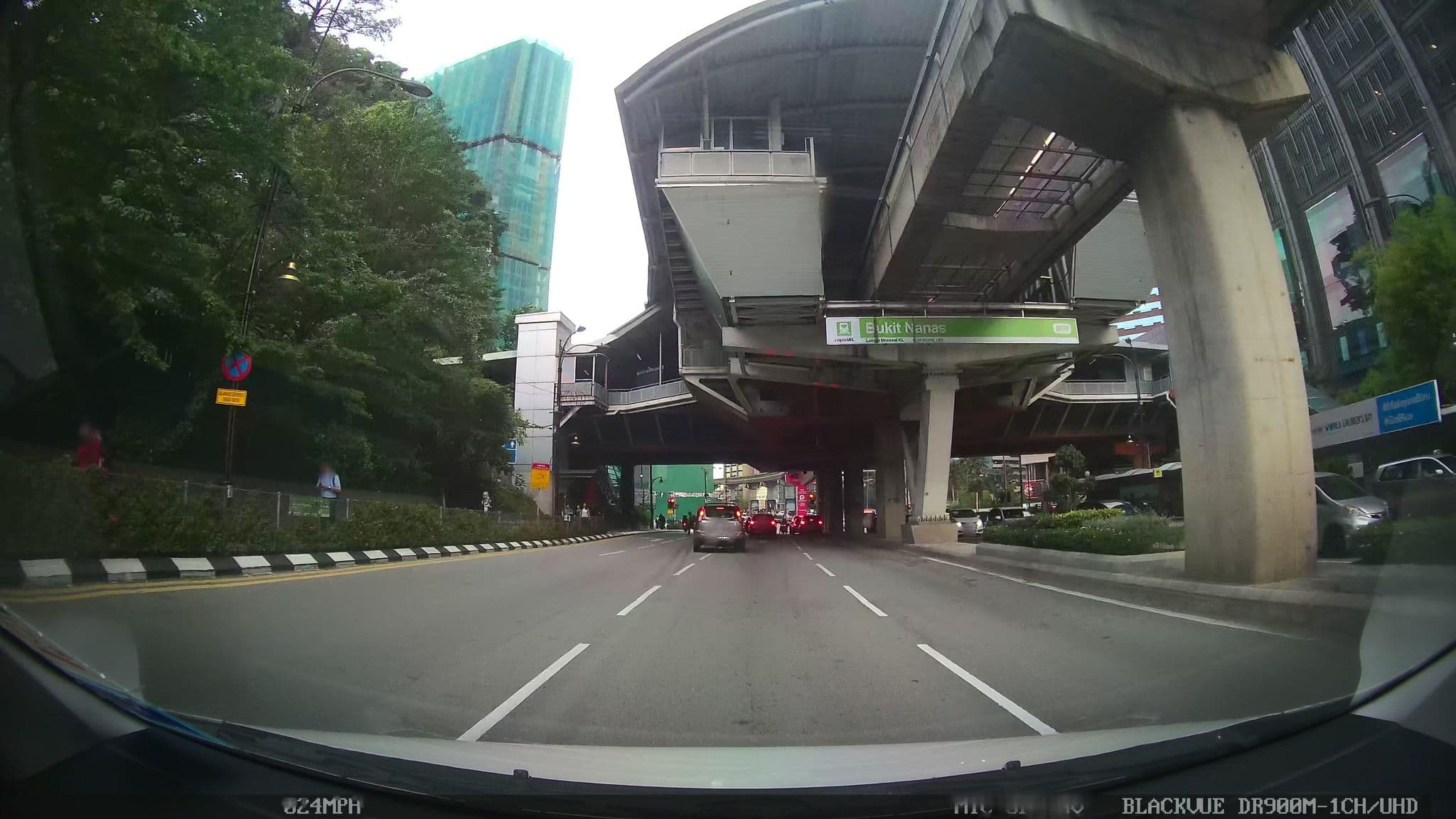 Street view near Oasia Service Suite, Bukit Bintang