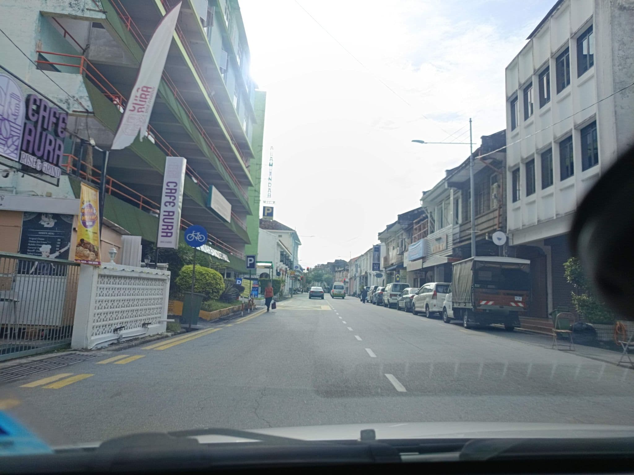 Street view near Hutton Lodge, George Town