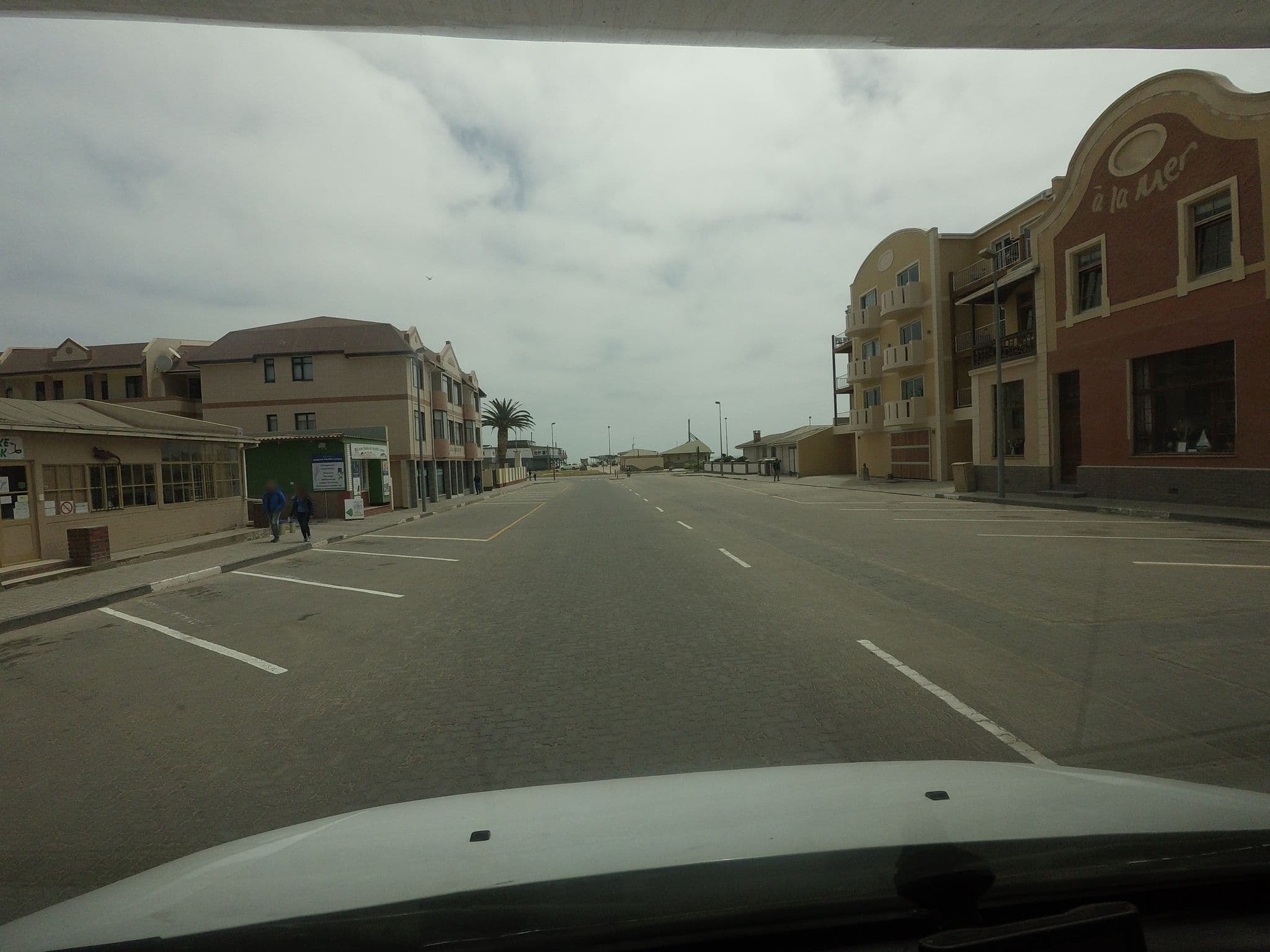 Street view near A la Mer, Swakopmund — © tallguy (CC BY-SA · Mapillary)