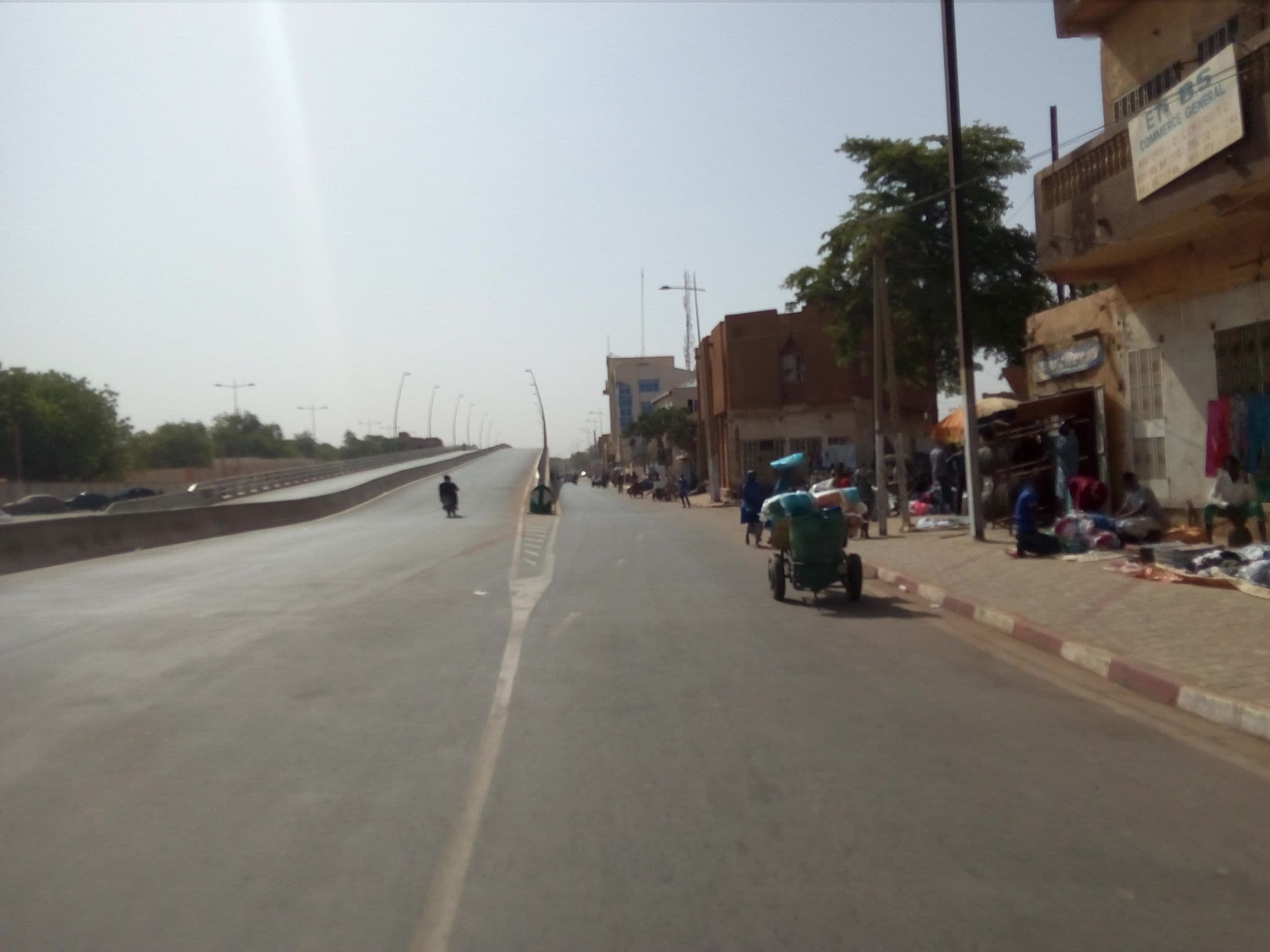 Street view near Chez Hassan, Niamey — © ilasolthah (CC BY-SA · Mapillary)