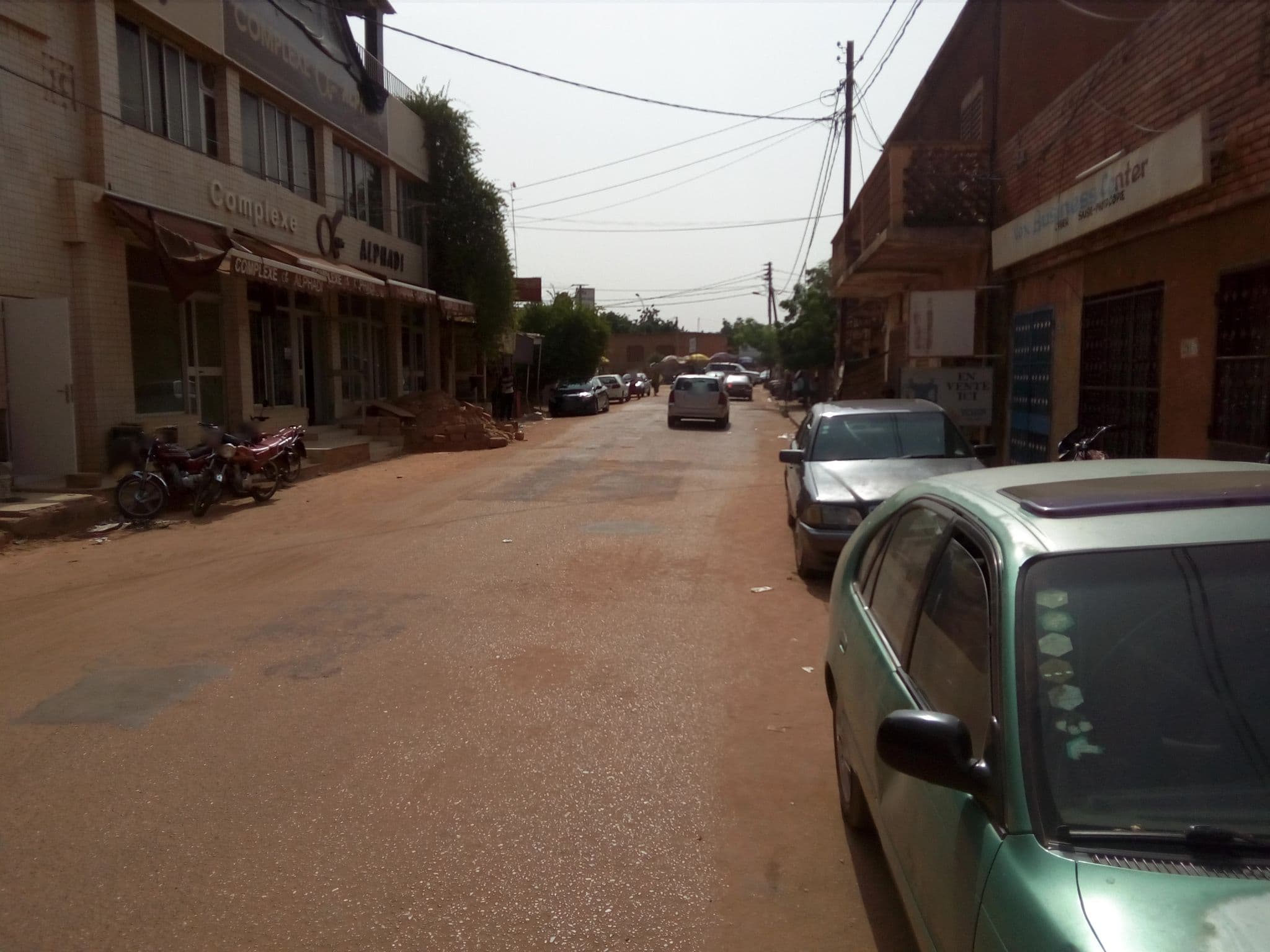 Street view near Chez Laurentine, Niamey — © ilasolthah (CC BY-SA · Mapillary)