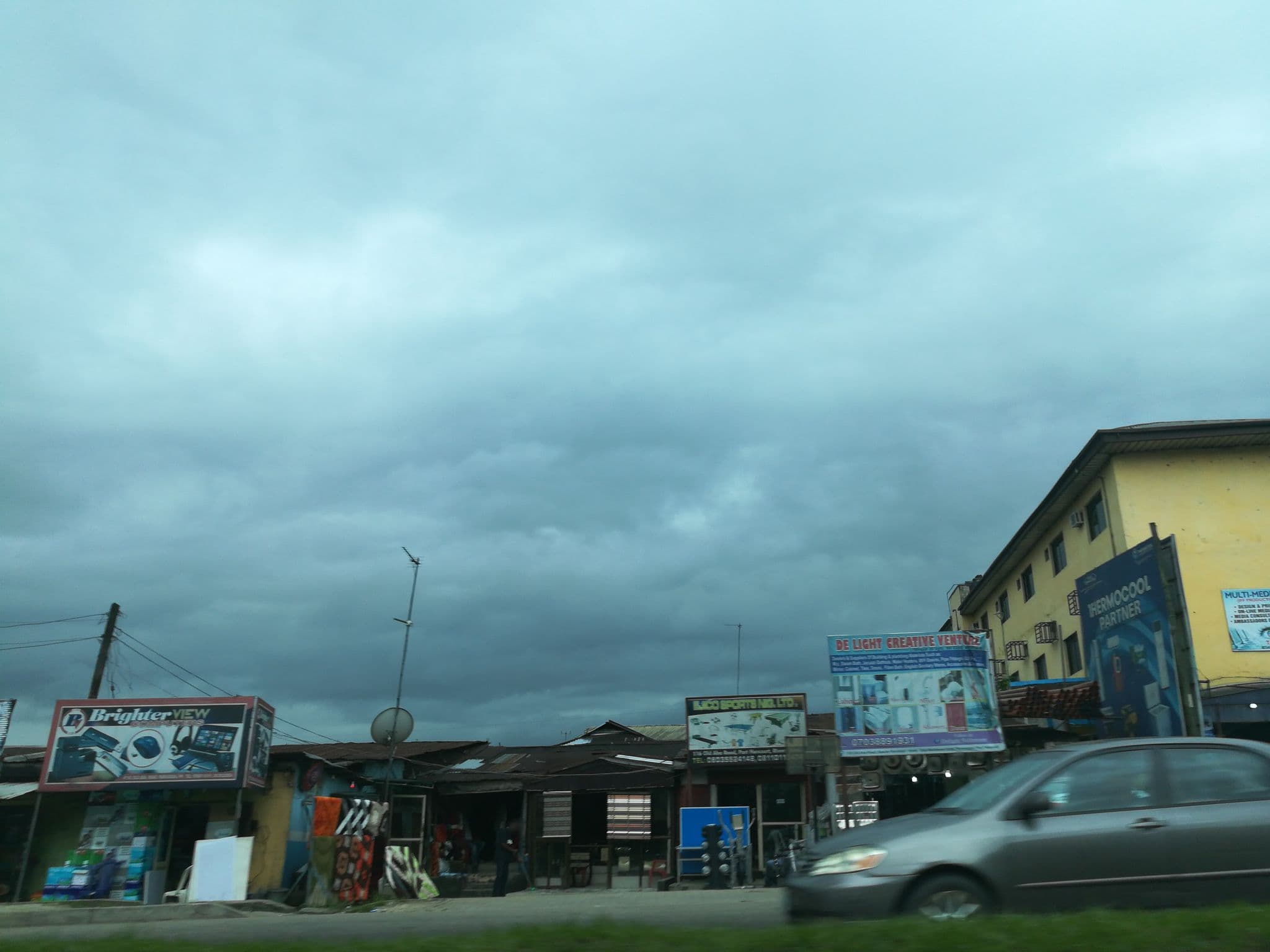 Street view near 120 Old Aba Road, Port Harcourt