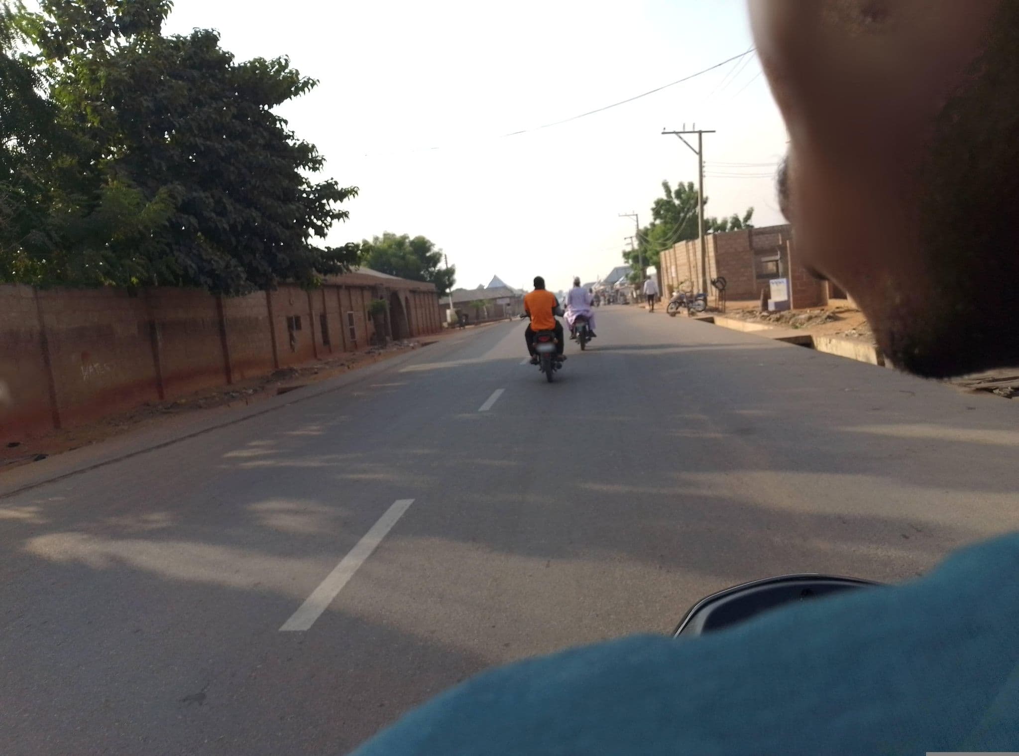 Street view near Kagarawal village Head house, palace area, Gombe — © Jksalem (CC BY-SA · Mapillary)