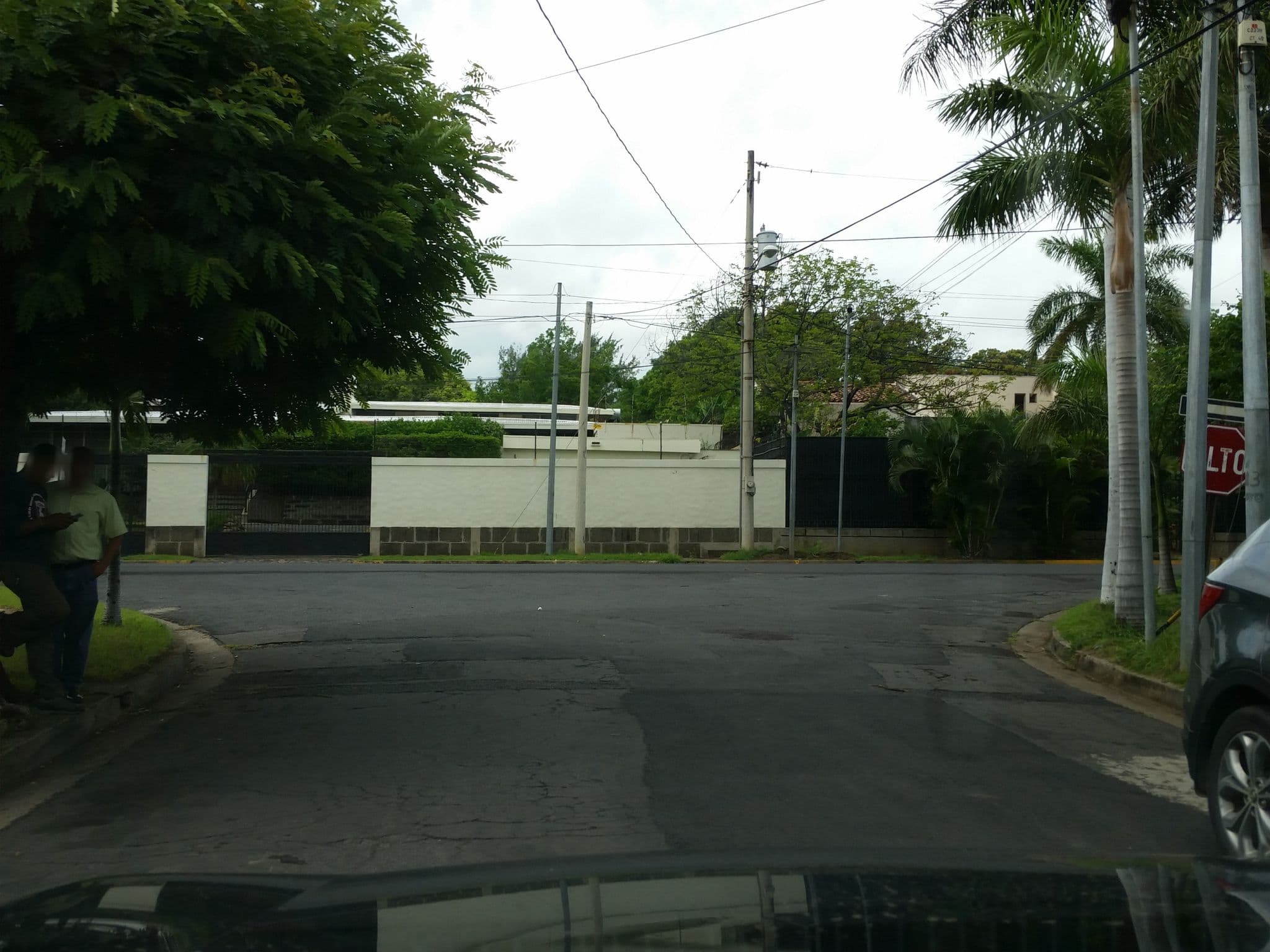 Street view near Hostal Real, Managua