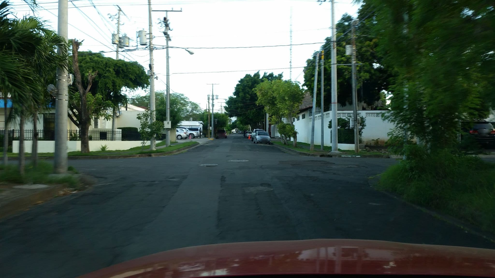 Street view near Hotel Holy, Managua