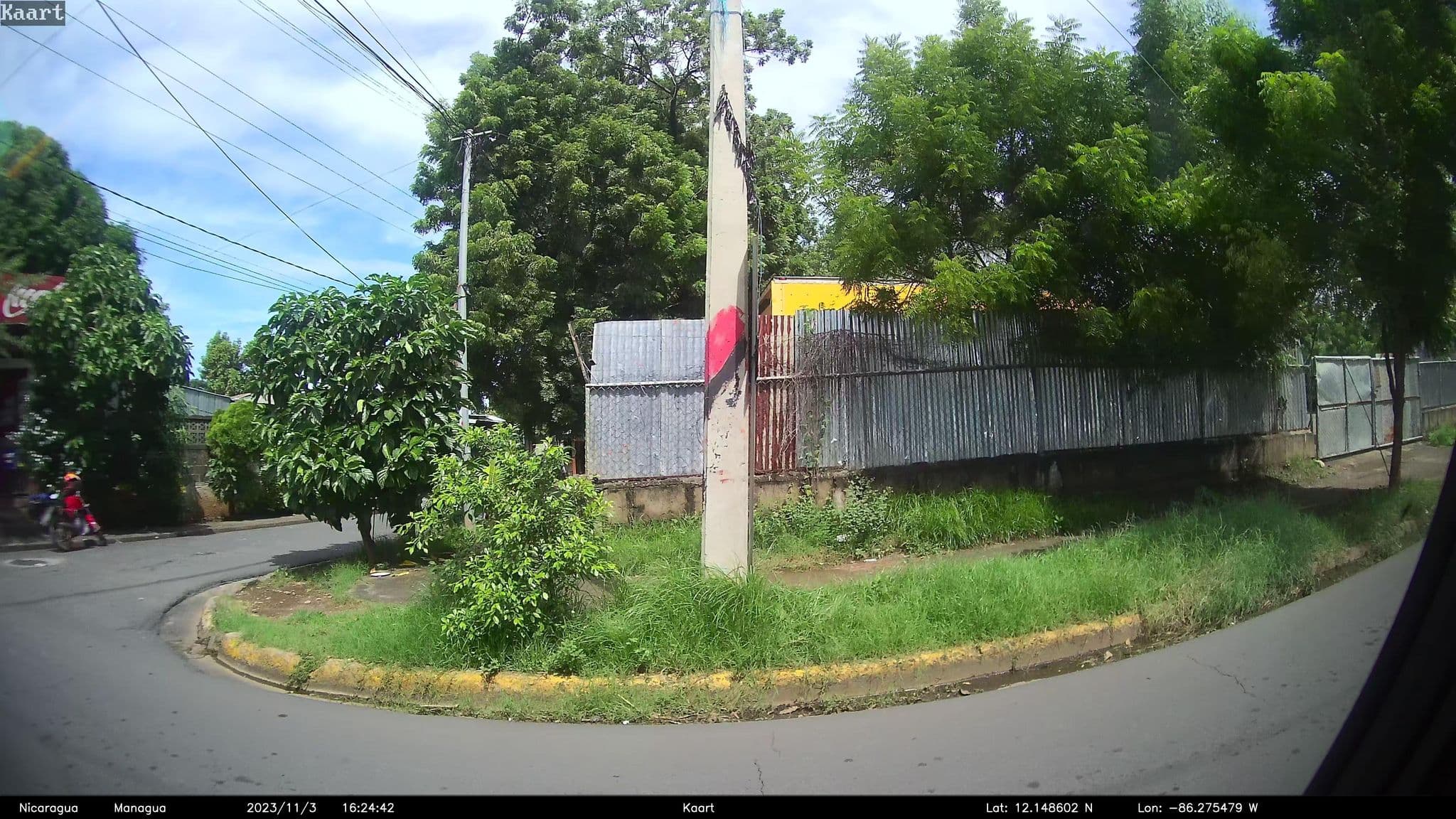 Street view near Hotel Euro, Managua