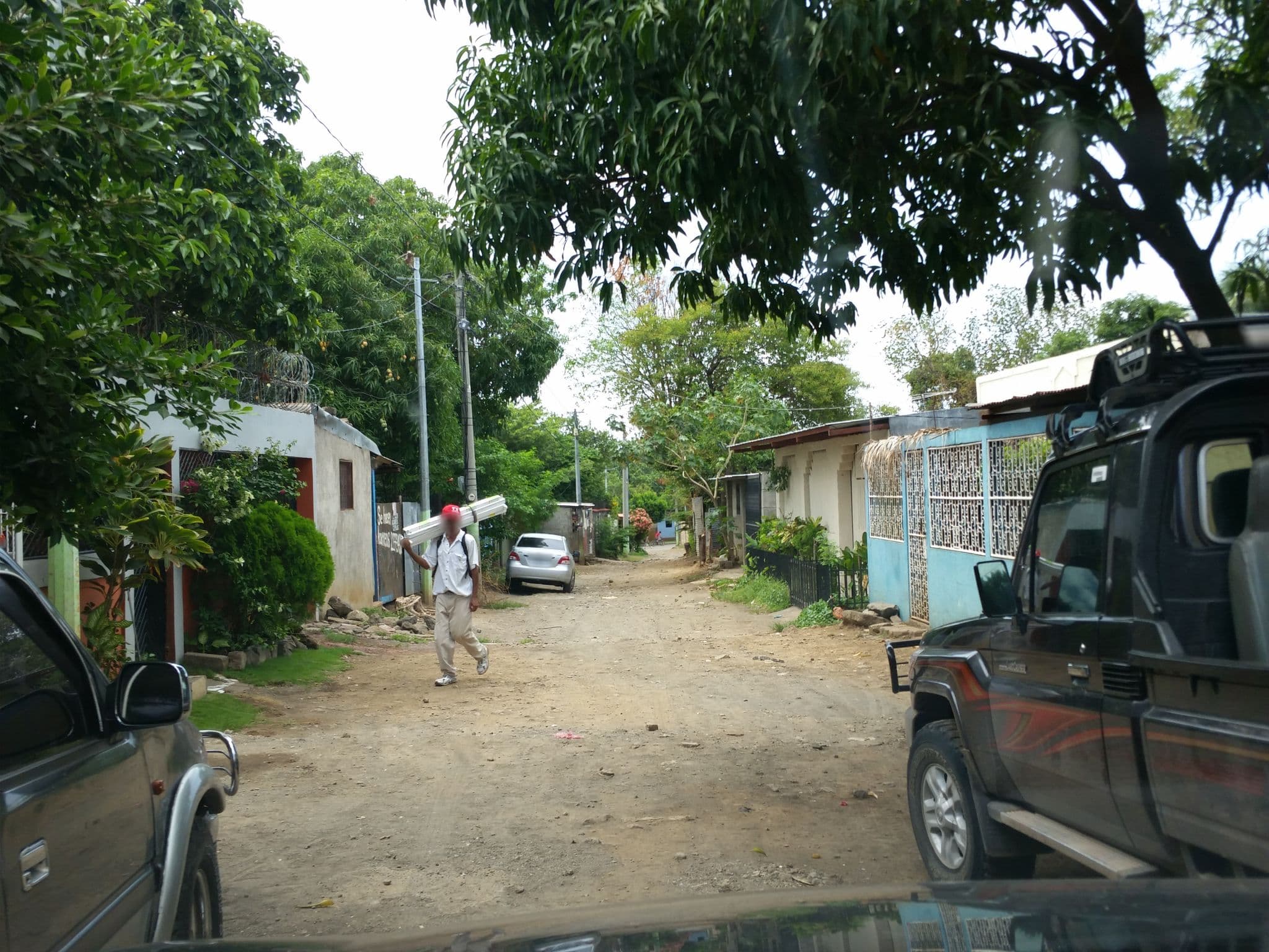Street view near Johnny Pacheco, Managua