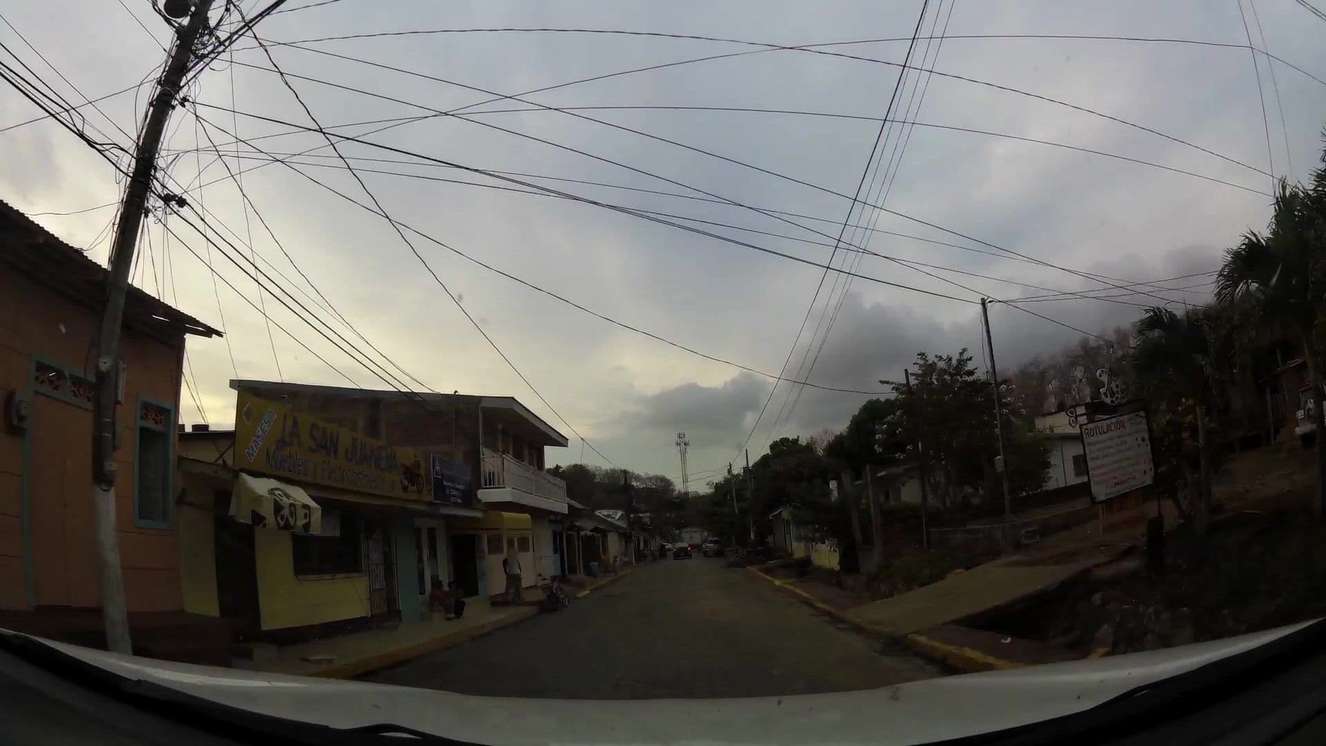 Street view near Hostal Augusto, San Juan del Sur