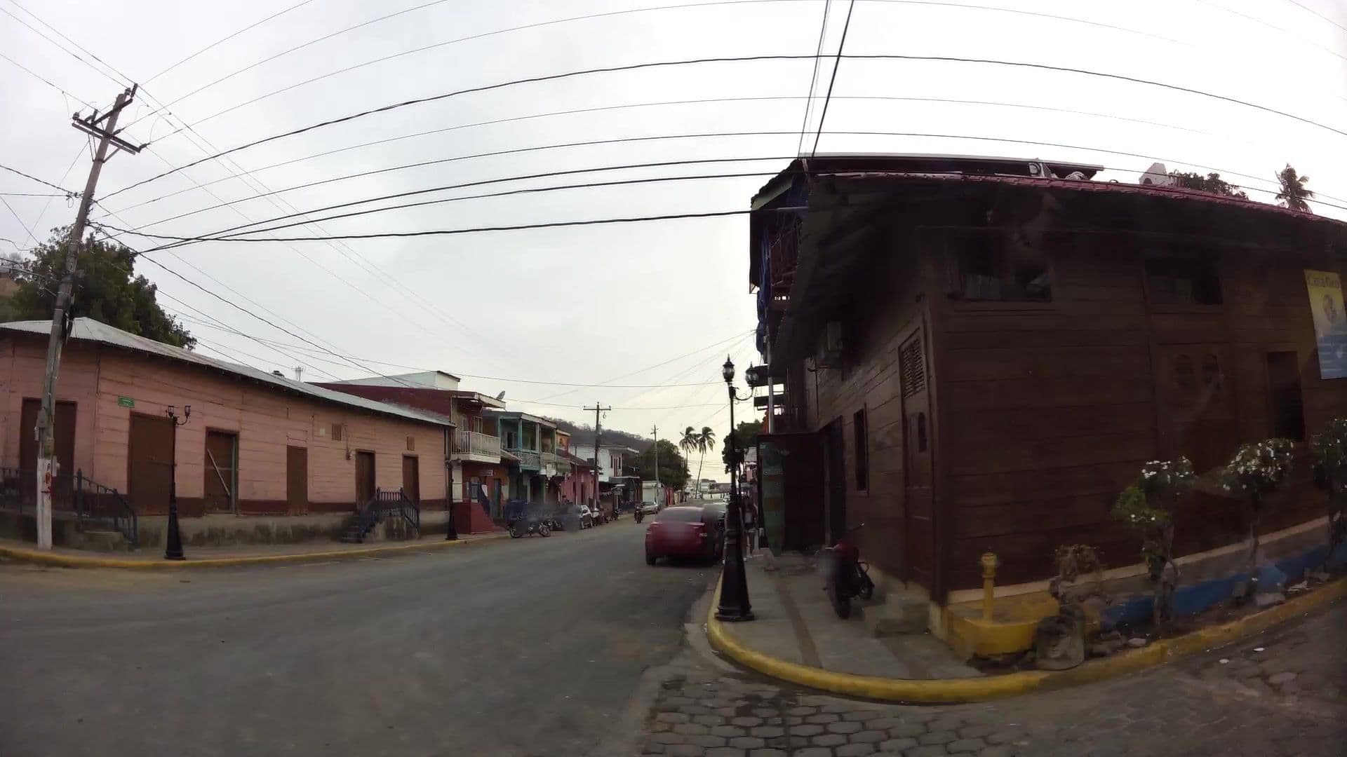 Street view near Casa Oro Eco Hostel, San Juan del Sur