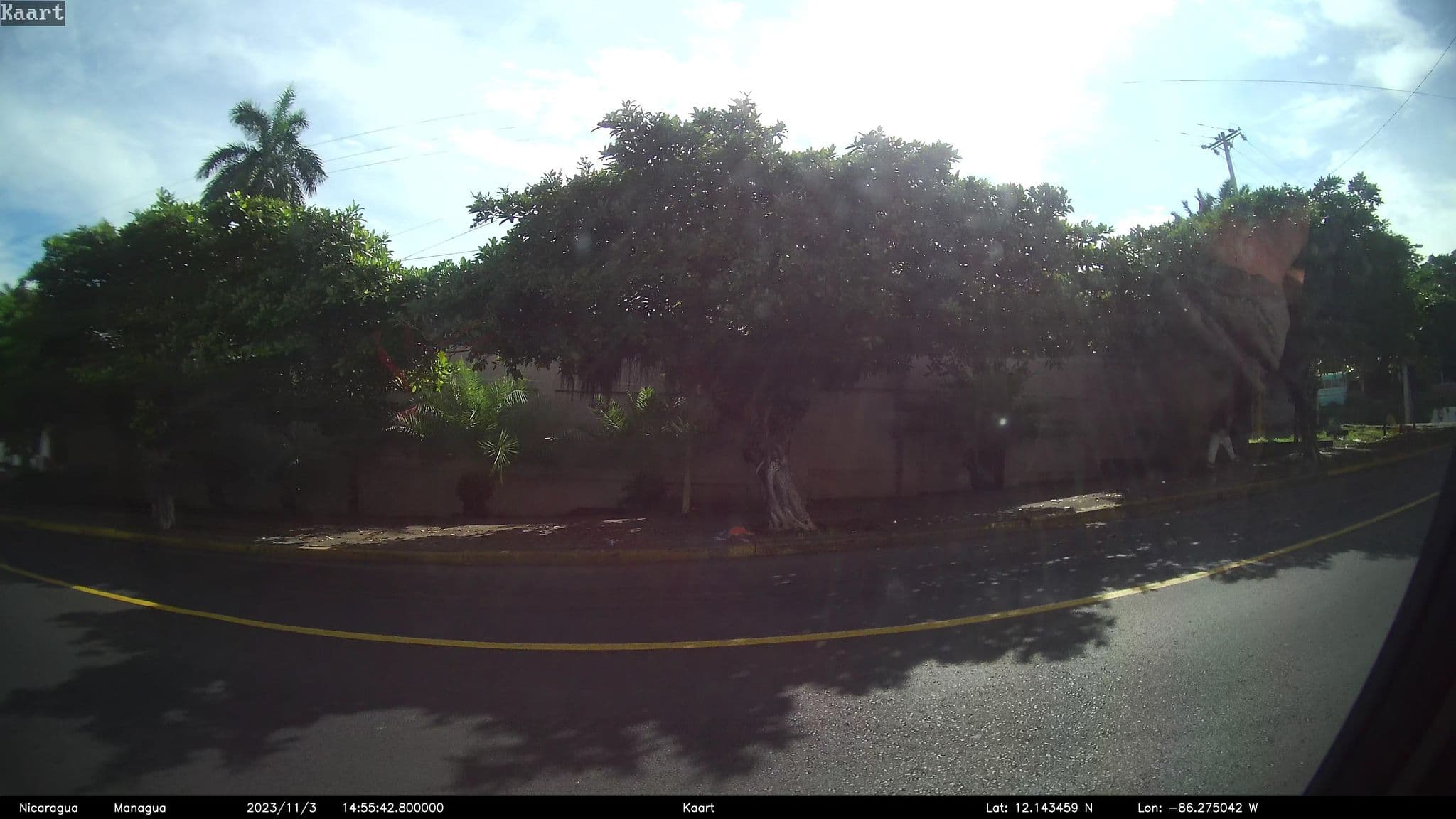 Street view near Hostal Casa Amiga, Managua