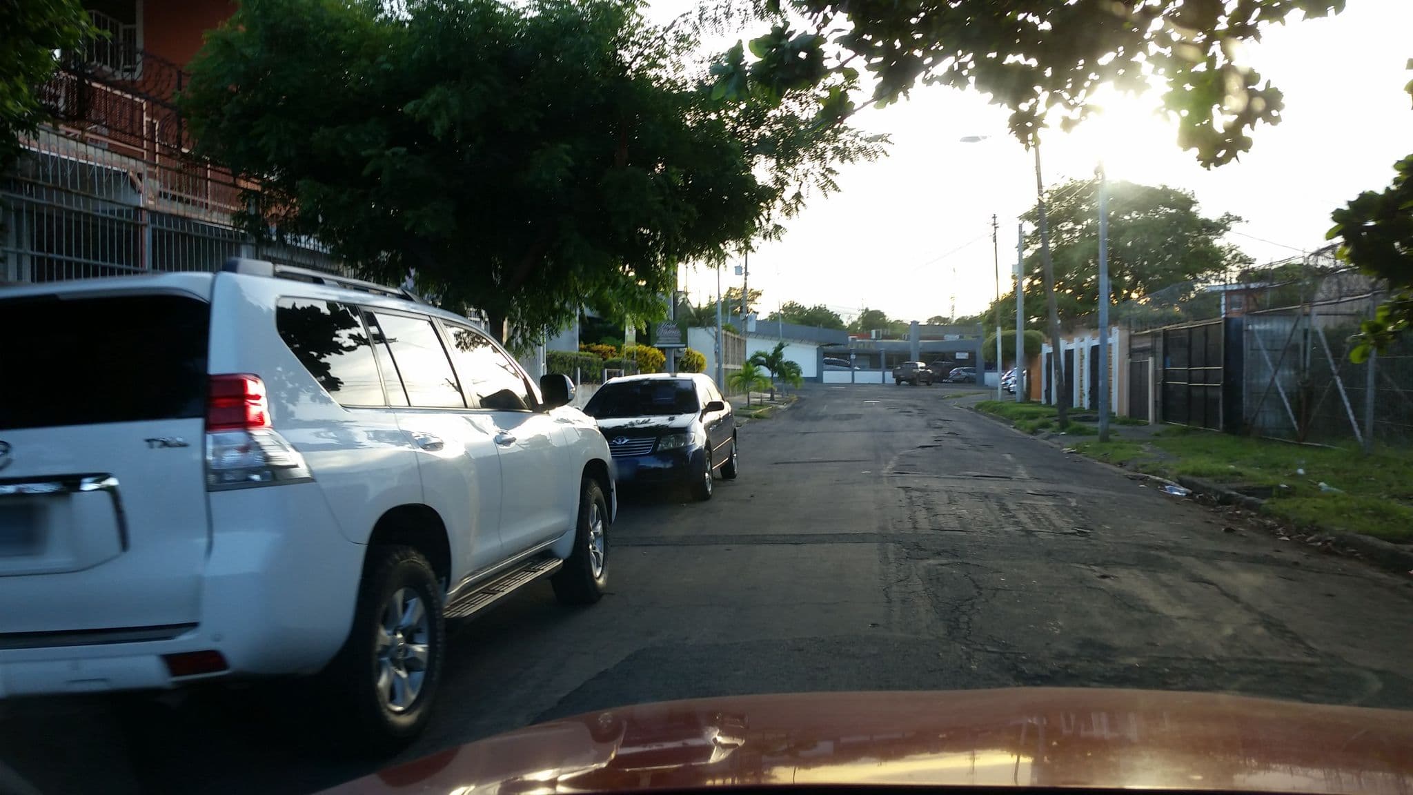 Street view near Hotel Valerie, Managua