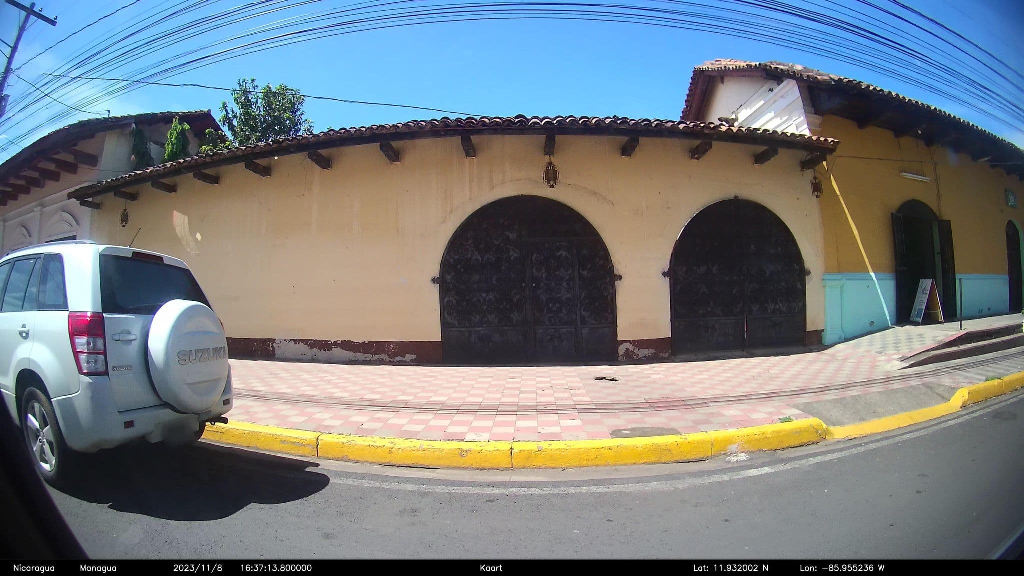 Street view near Mansion de Chocolate, Granada — © kaart_1 (CC BY-SA · Mapillary)