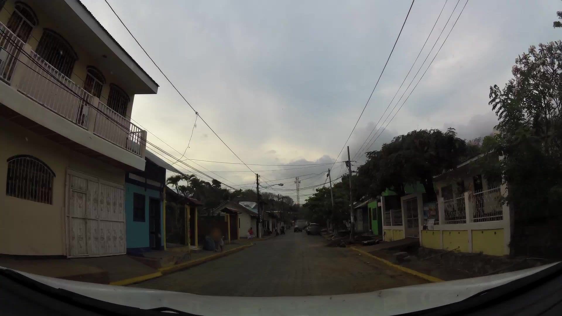 Street view near Hostal Ola Italiana, San Juan del Sur
