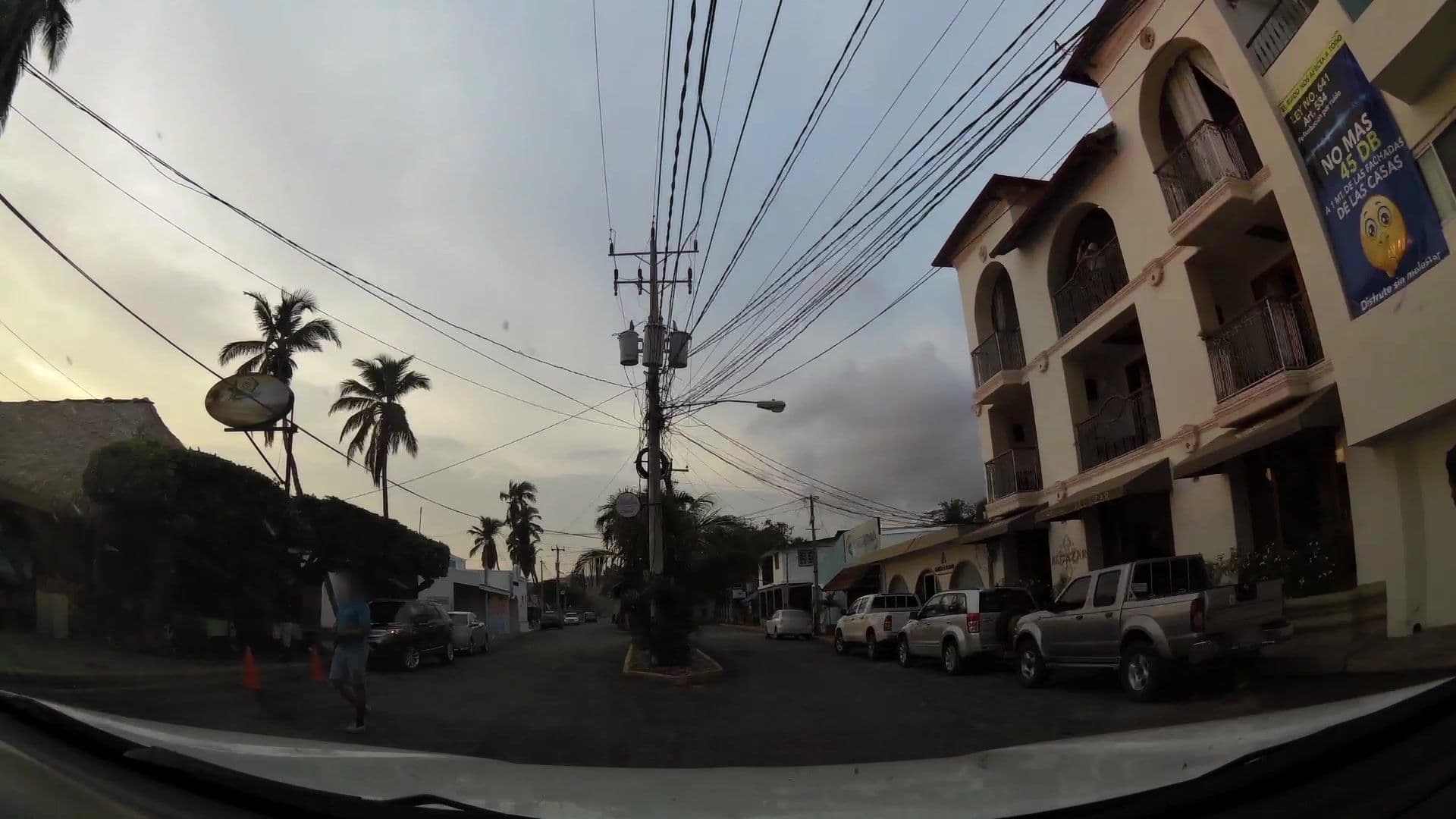 Street view near Hotel Alcazar, San Juan del Sur