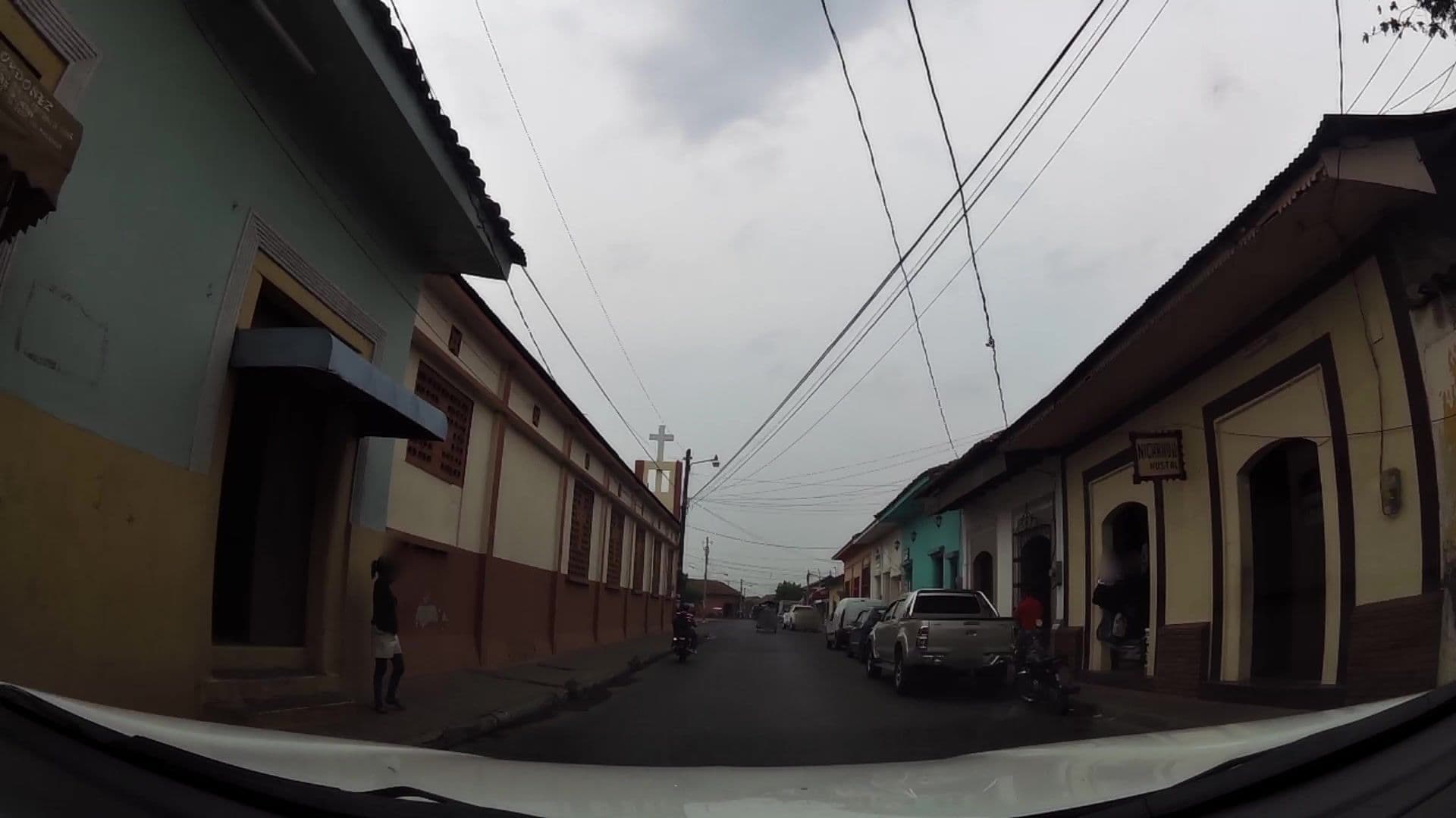 Street view near Hostal Nicarao II, León — © kaartcam (CC BY-SA · Mapillary)