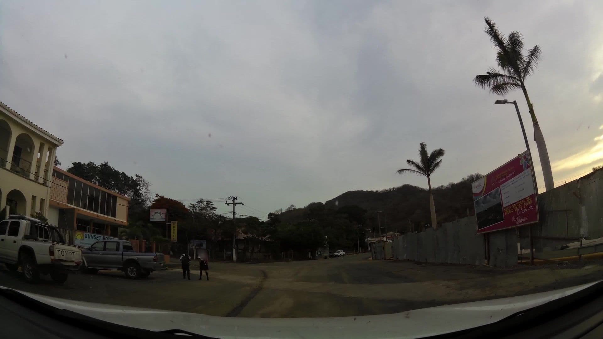 Street view near Sunset Hotel, San Juan del Sur