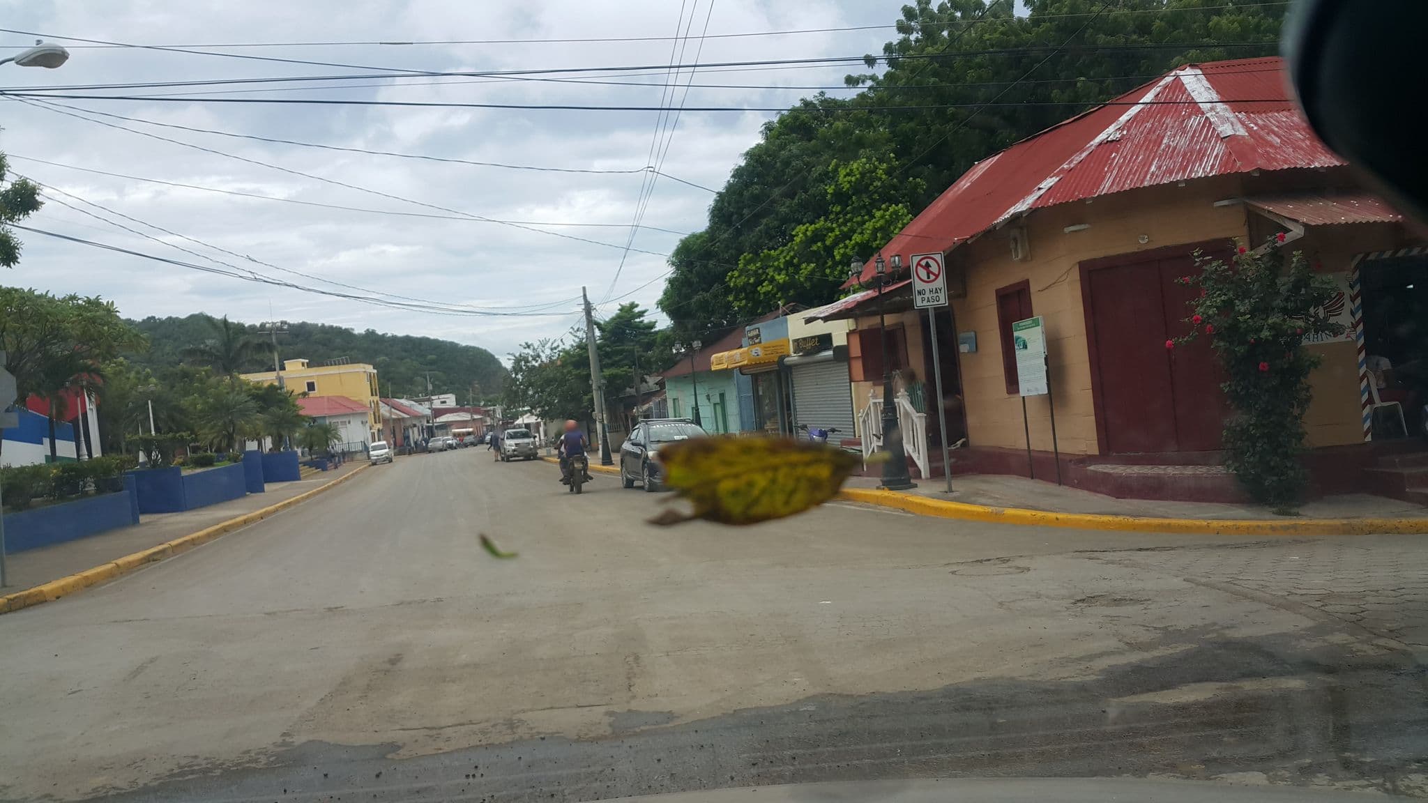 Street view near Hotel Villa Isabela, San Juan del Sur