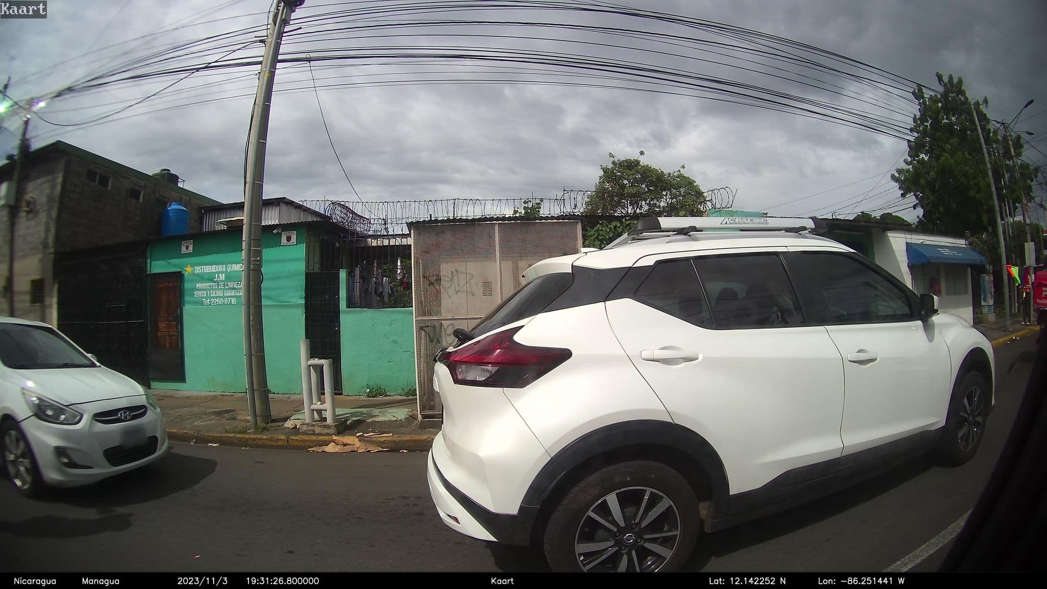 Street view near El Viajante, Managua
