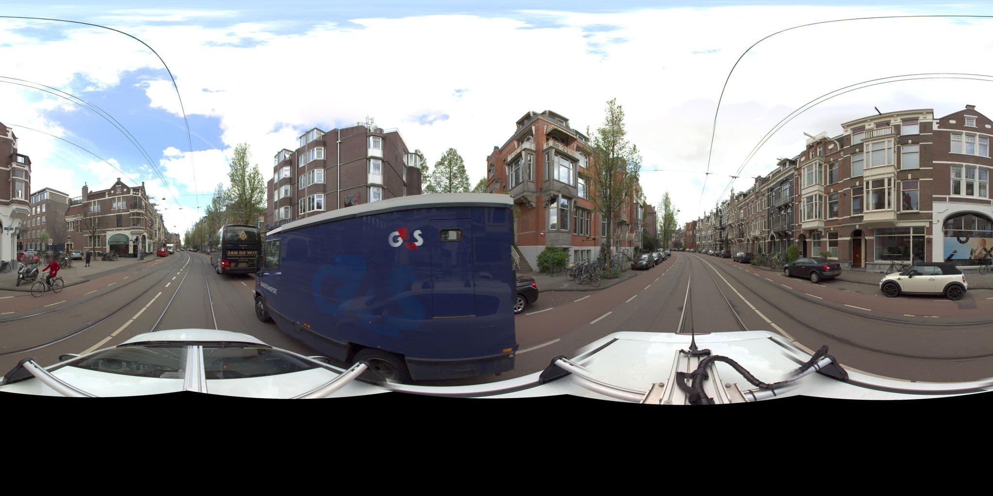 Street view near Vondel Park Plaza, Amsterdam
