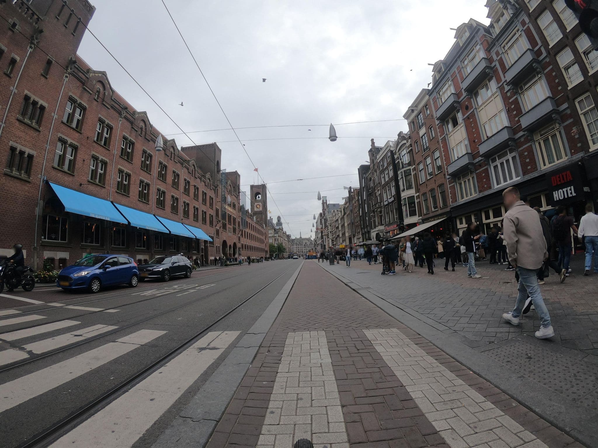 Street view near Hotel Continental, Amsterdam