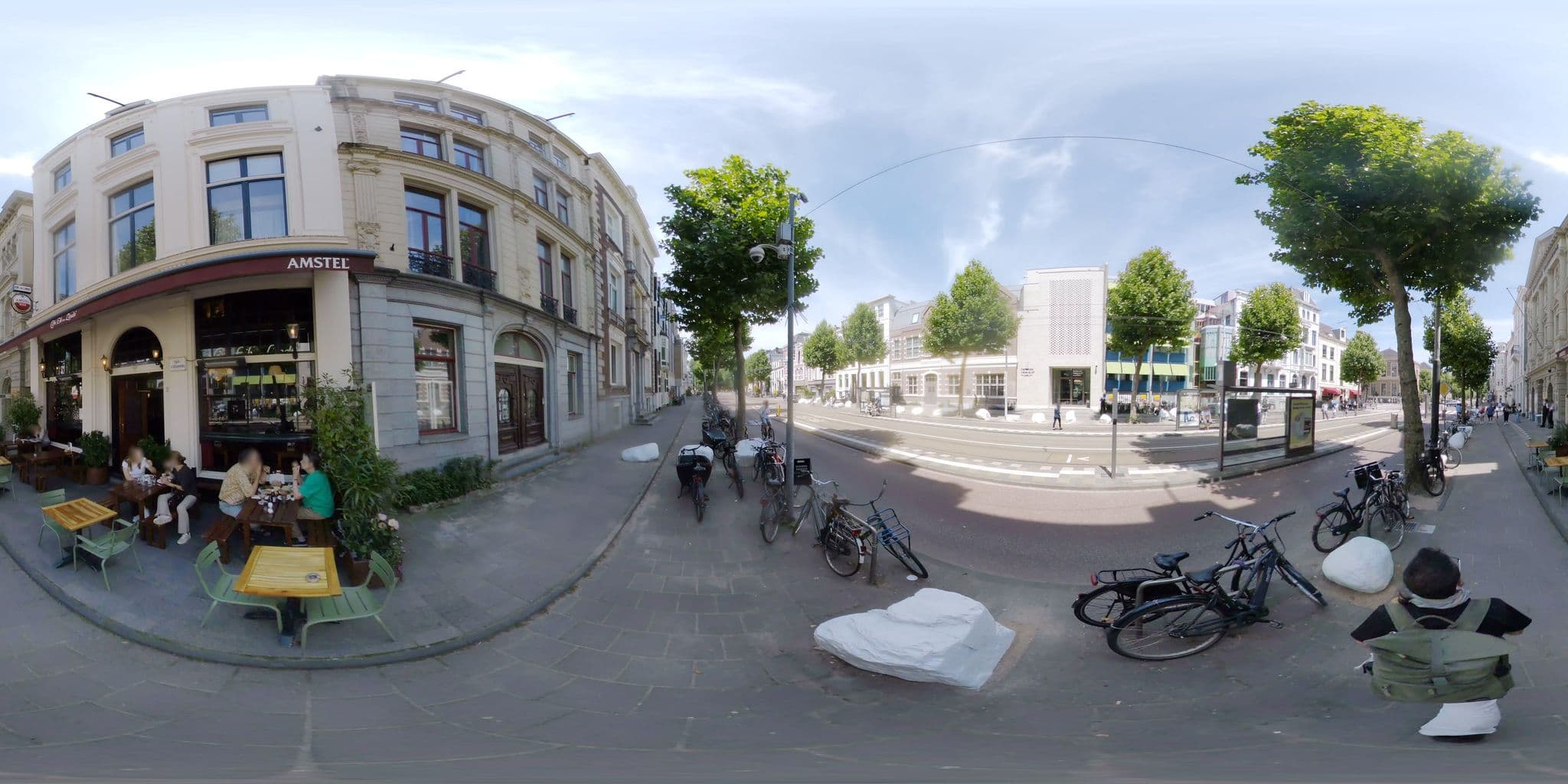 Street view near Hotel Park Plantage, Dapperbuurt — © mapconcierge (CC BY-SA · Mapillary)
