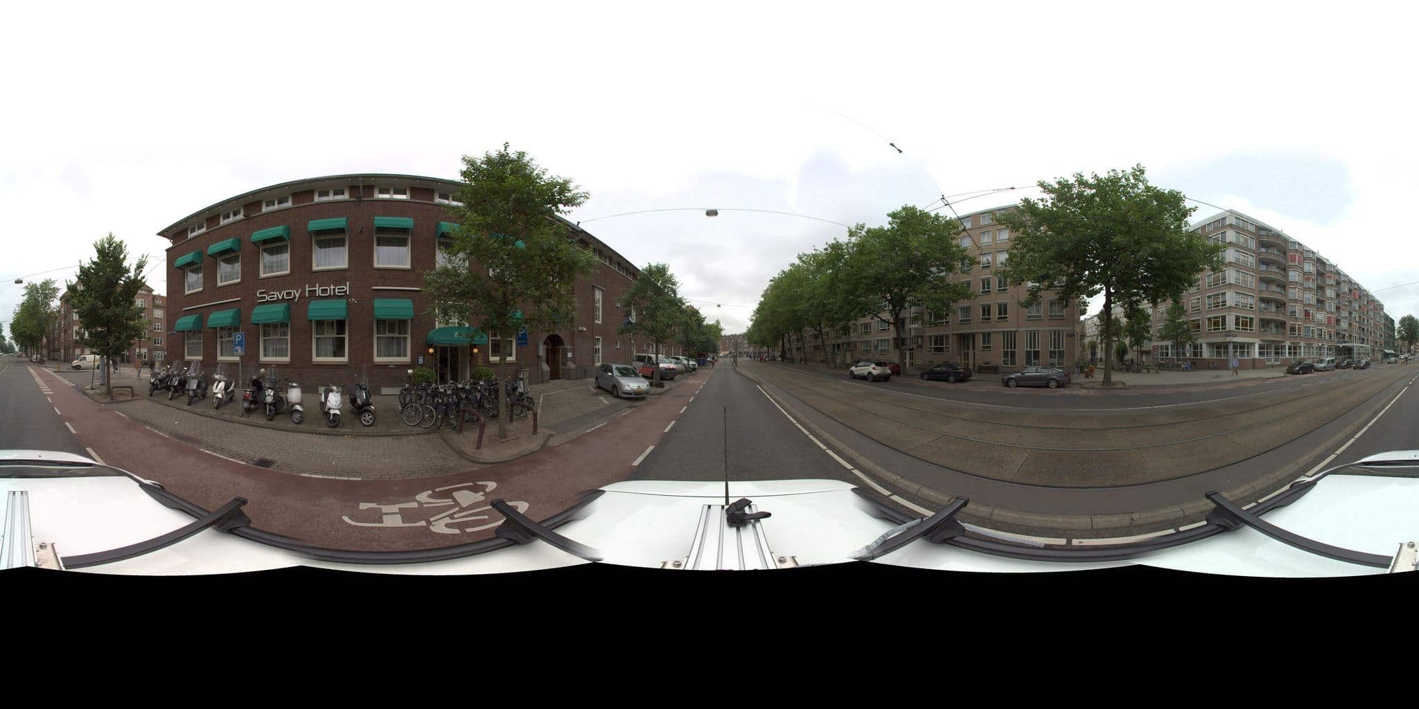 Street view near Savoy Hotel, Amsterdam