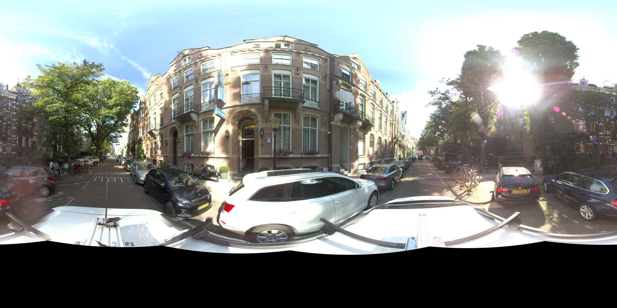 Street view near Hotel Alexander, Amsterdam