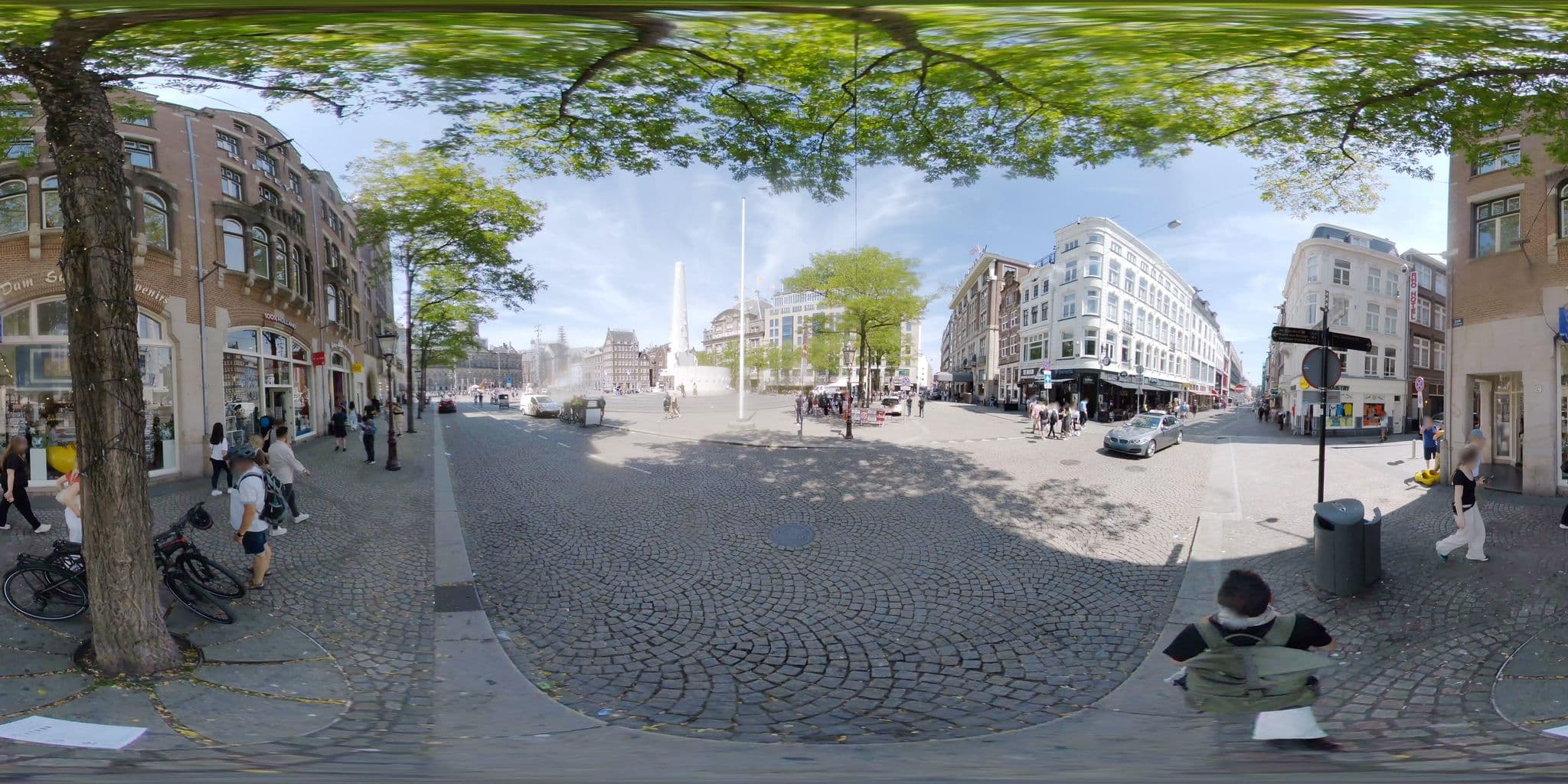 Street view near Rho Hotel, Amsterdam