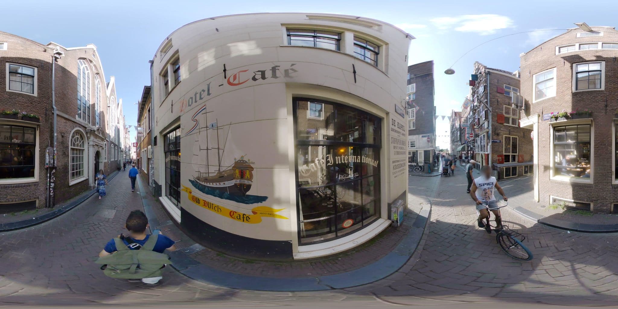Street view near Old Nickel, Amsterdam