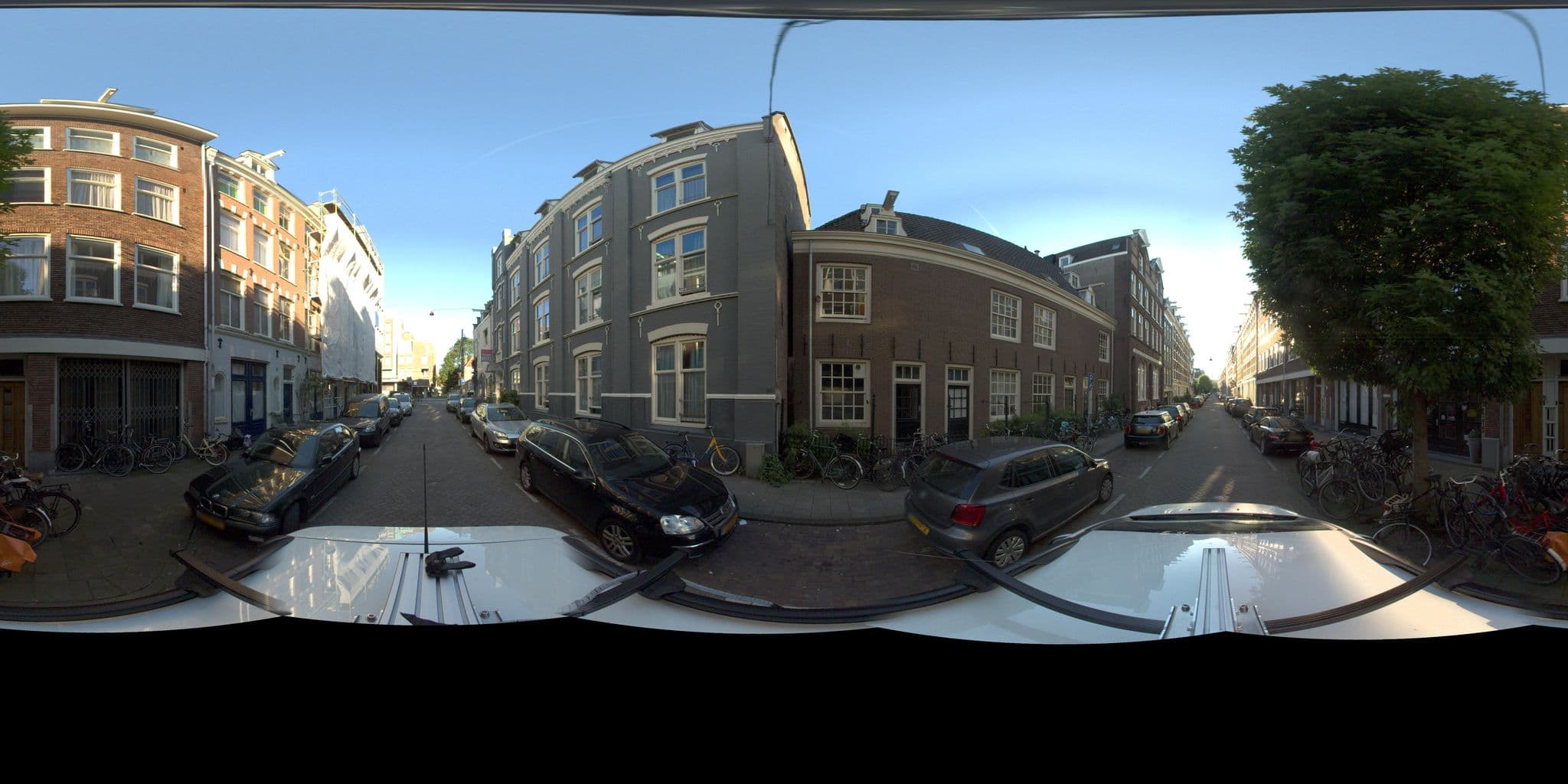 Street view near Euphemia Budget Hotel, Amsterdam