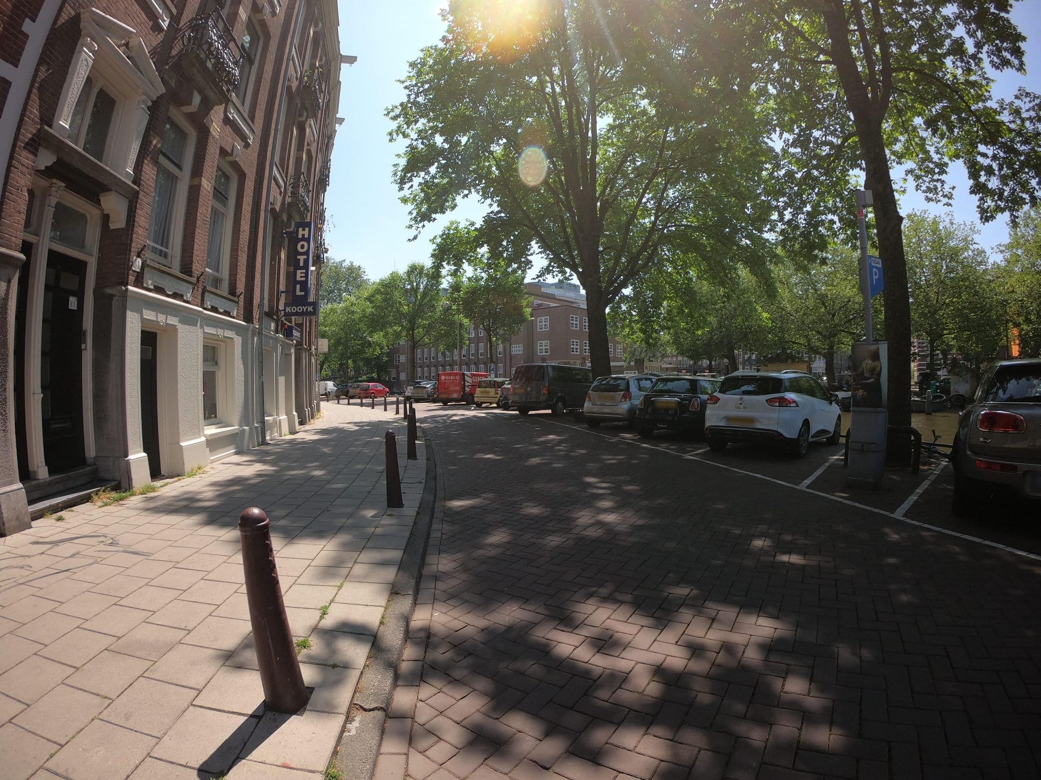 Street view near Kooyk Hotel, Amsterdam