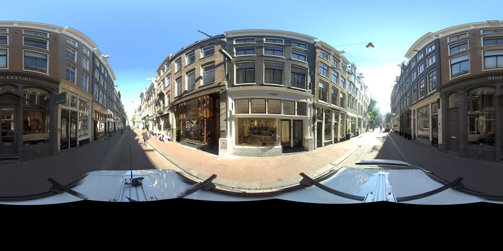Street view near Hotel IX, Amsterdam — © amsterdam (CC BY-SA · Mapillary)