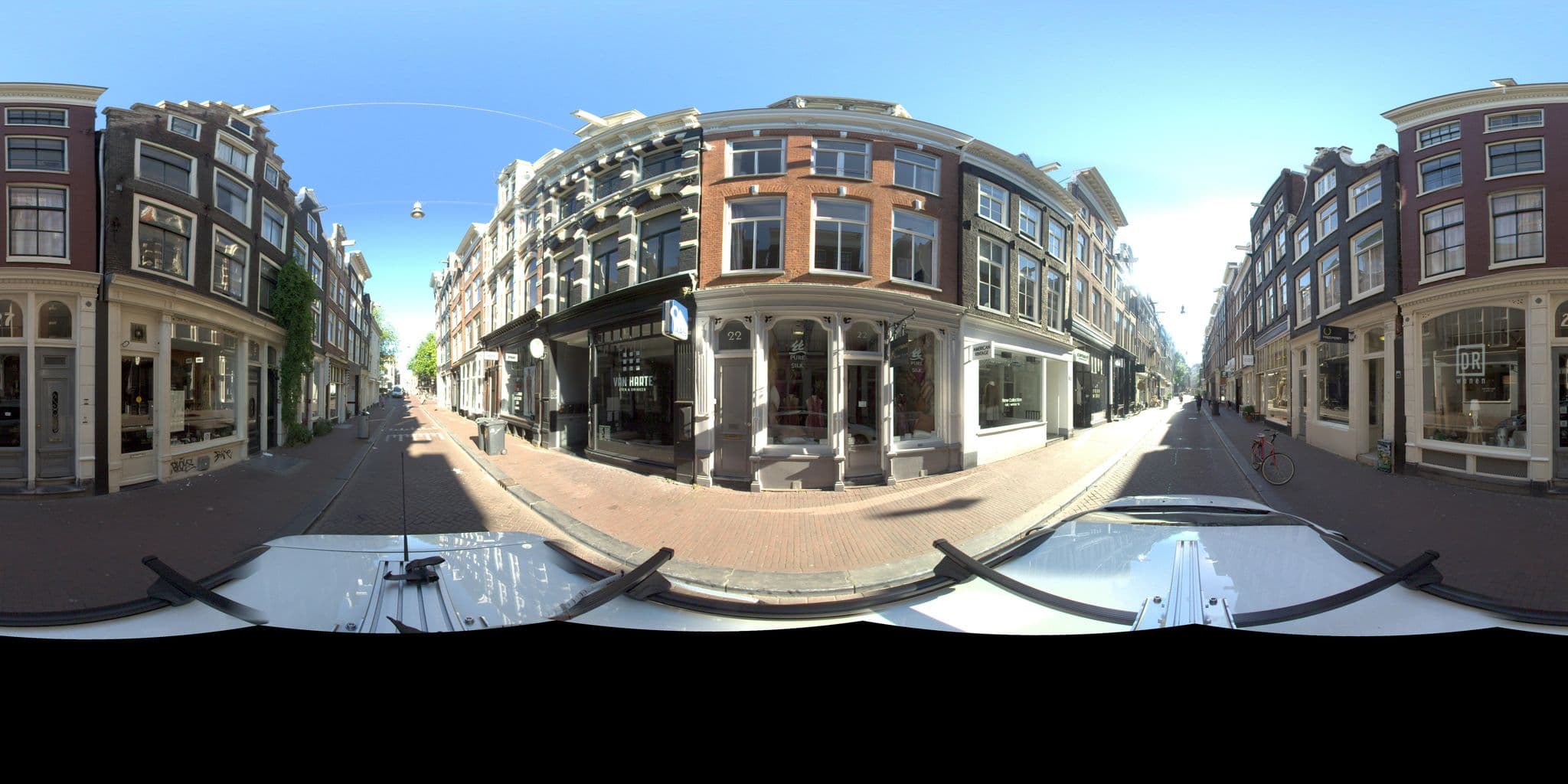 Street view near Pina Apartments, Amsterdam — © amsterdam (CC BY-SA · Mapillary)