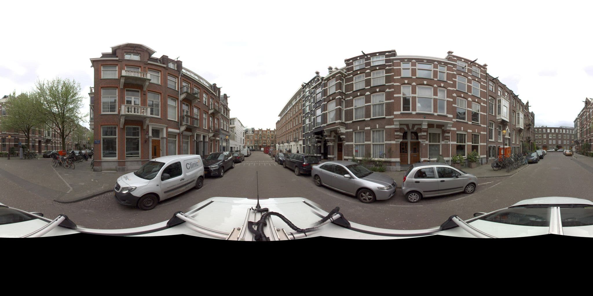 Street view near XO Hotel Inner, Amsterdam — © amsterdam (CC BY-SA · Mapillary)
