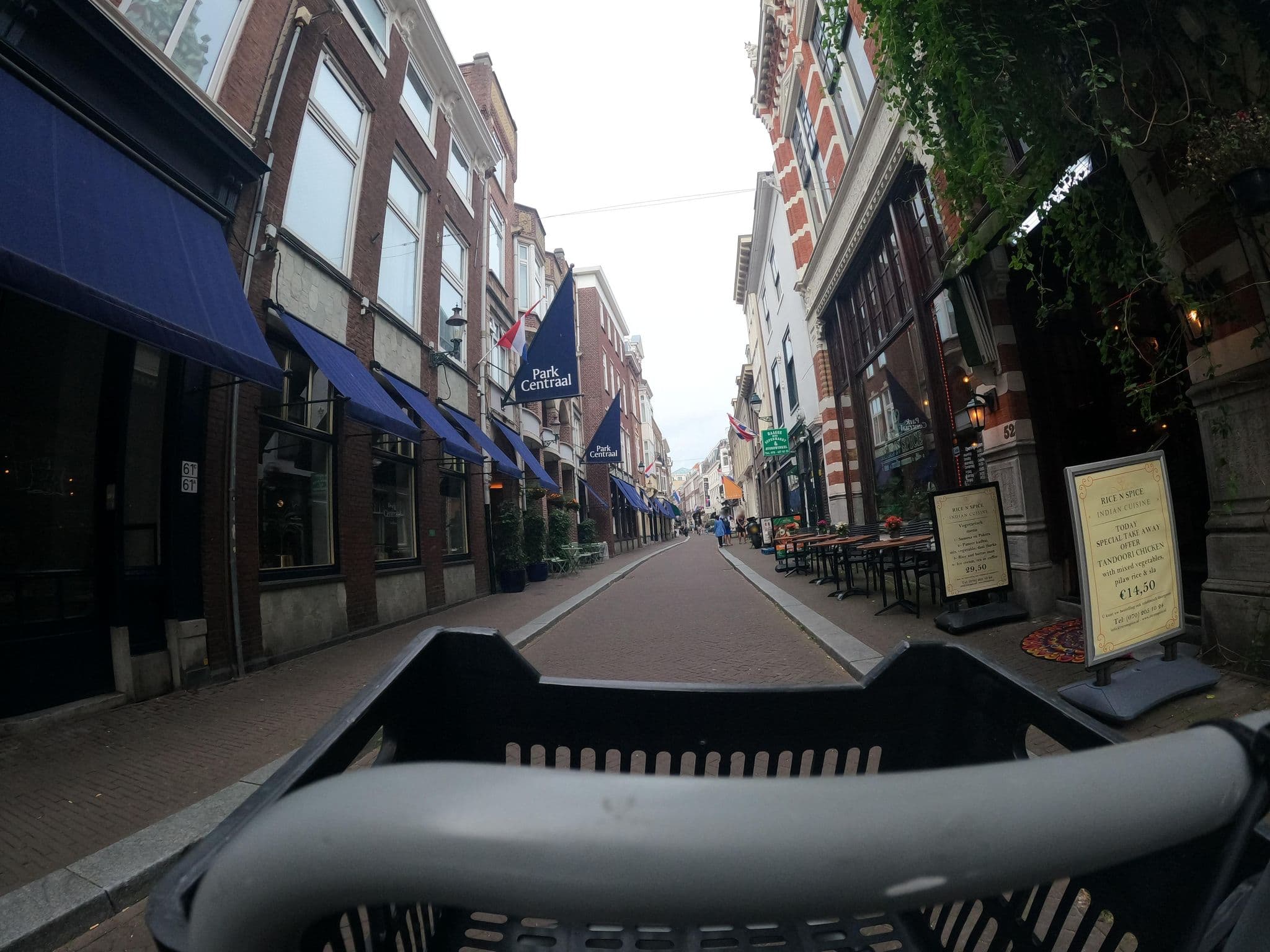 Street view near Parkhotel Den Haag, The Hague — © ofalvai (CC BY-SA · Mapillary)