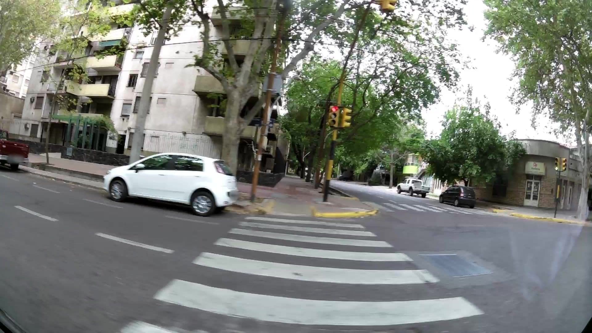 Street view near Hotel Venecia, Mendoza