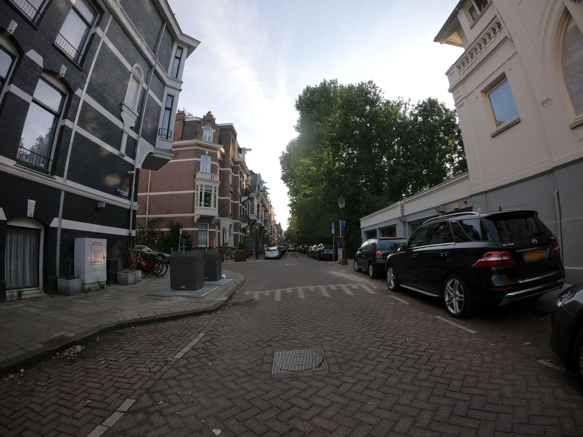 Street view near Parkview Hotel, Amsterdam