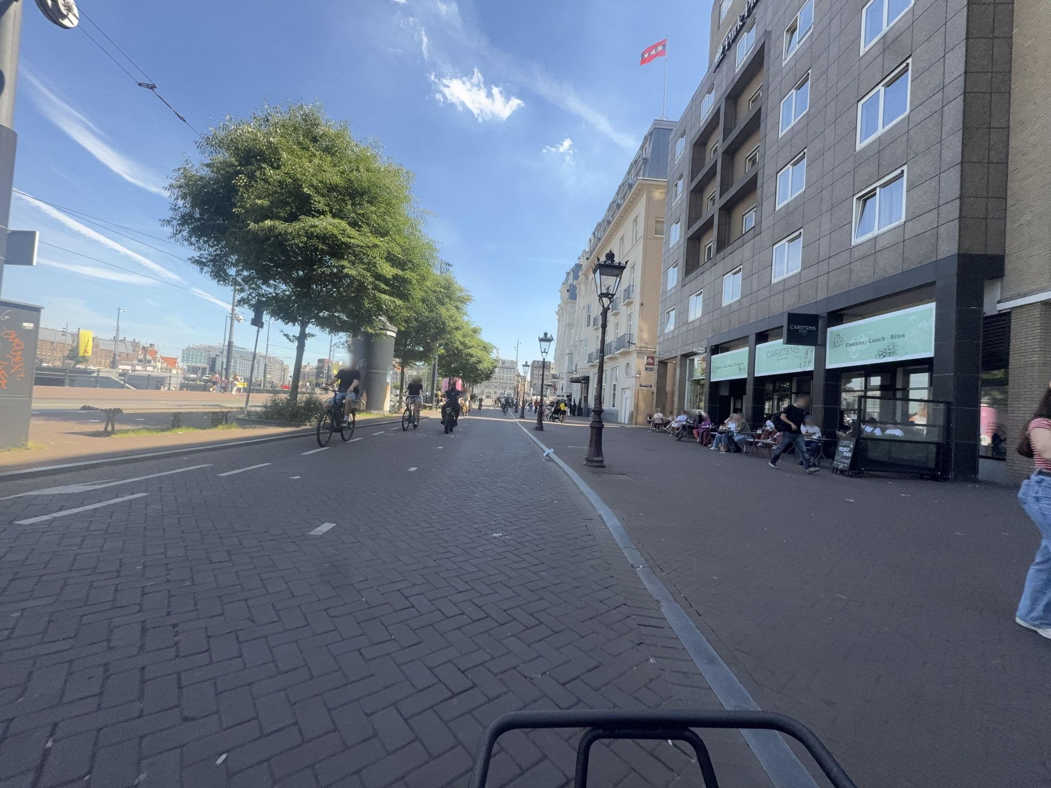 Street view near art'otel, Amsterdam