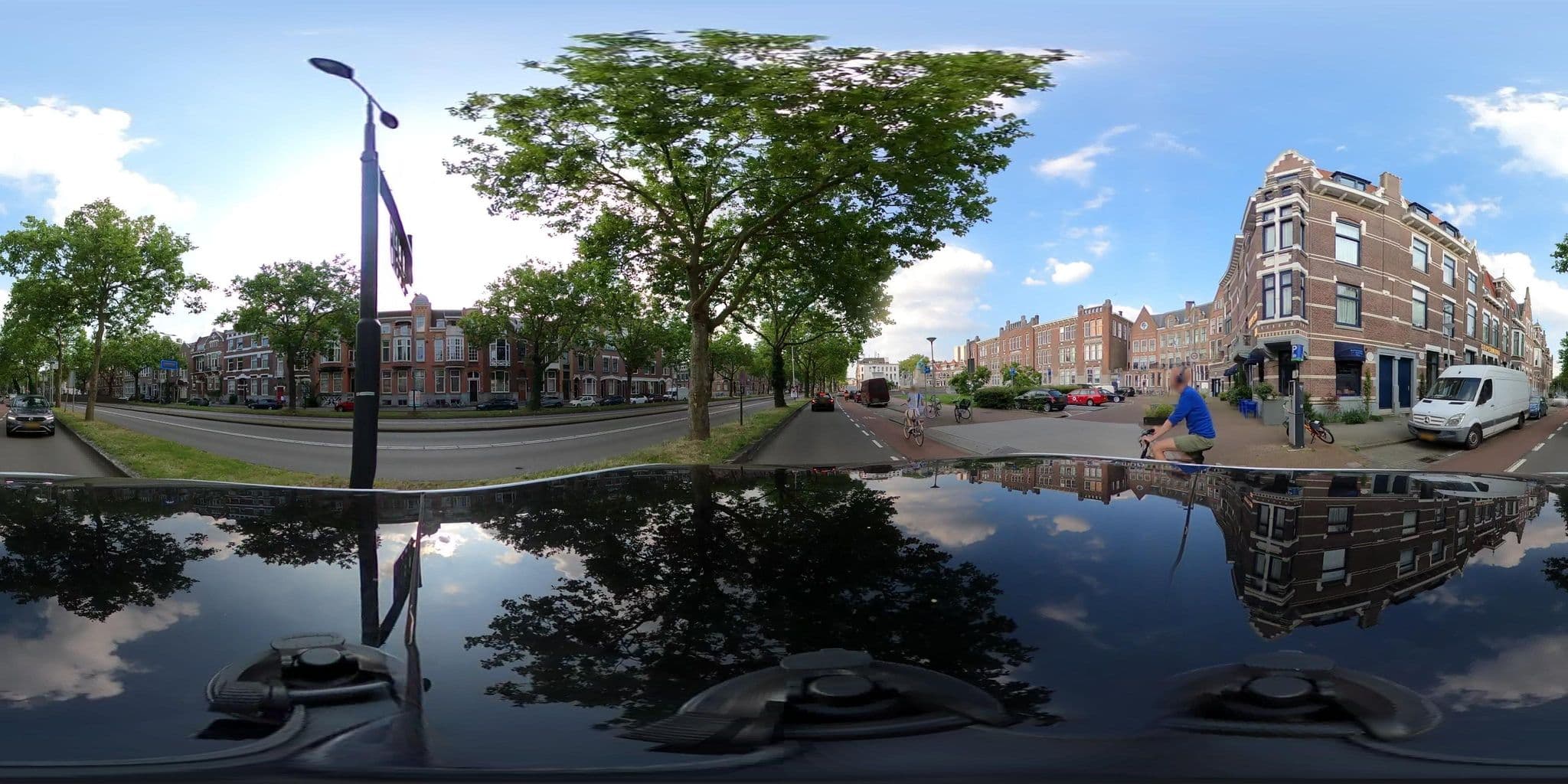Street view near Supernova Hotel, Rotterdam — © tumblecow (CC BY-SA · Mapillary)