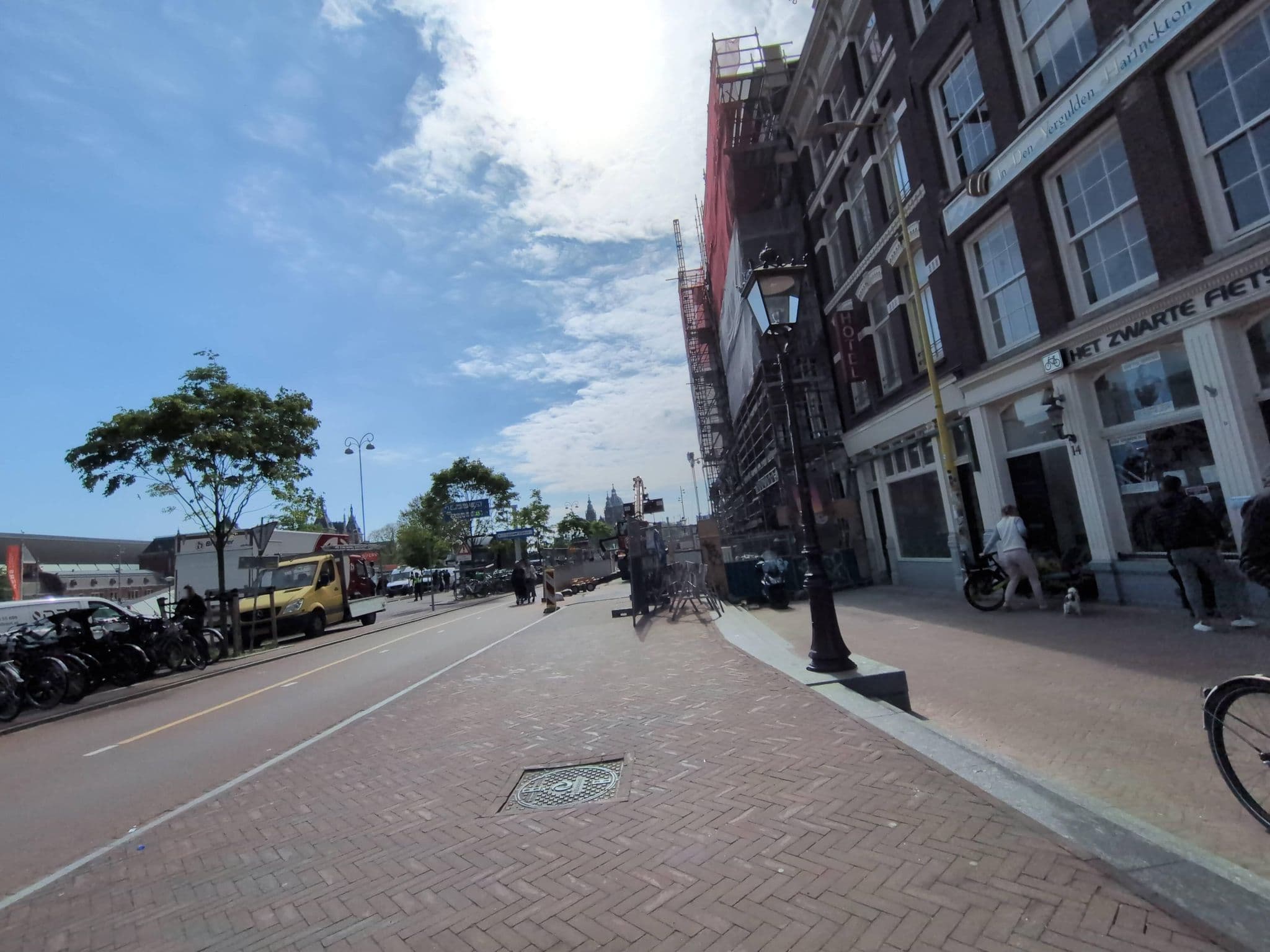 Street view near Hotel Plant, Amsterdam