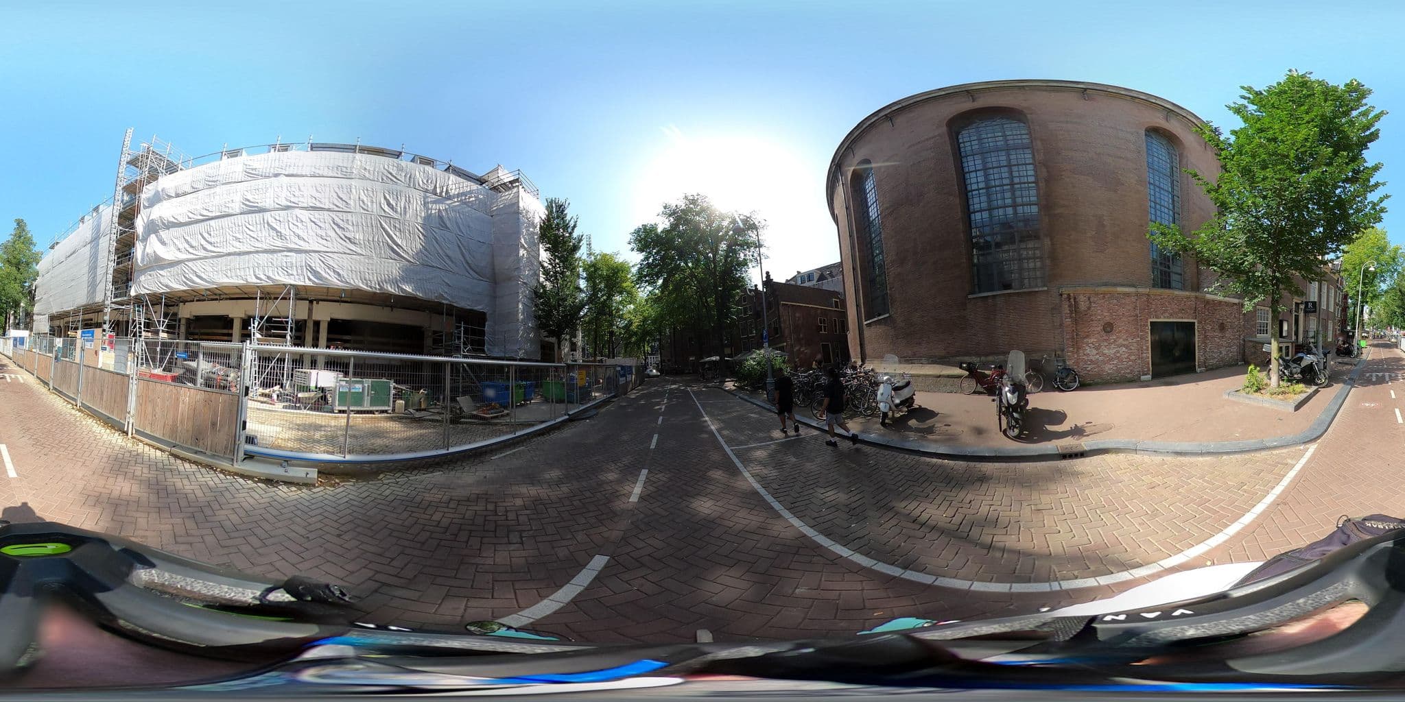 Street view near Hotel Canalview, Amsterdam