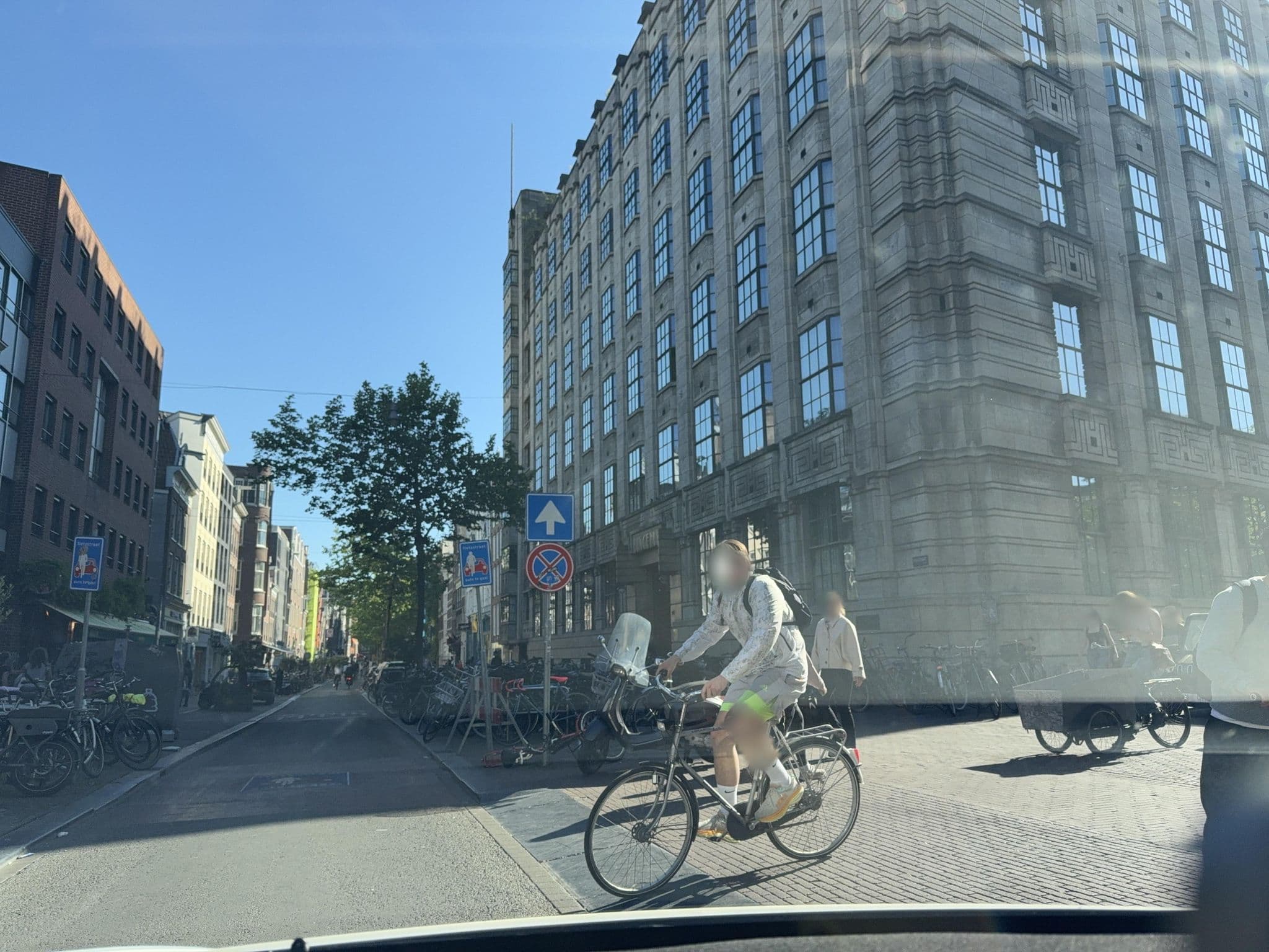 Street view near Soho House, Amsterdam