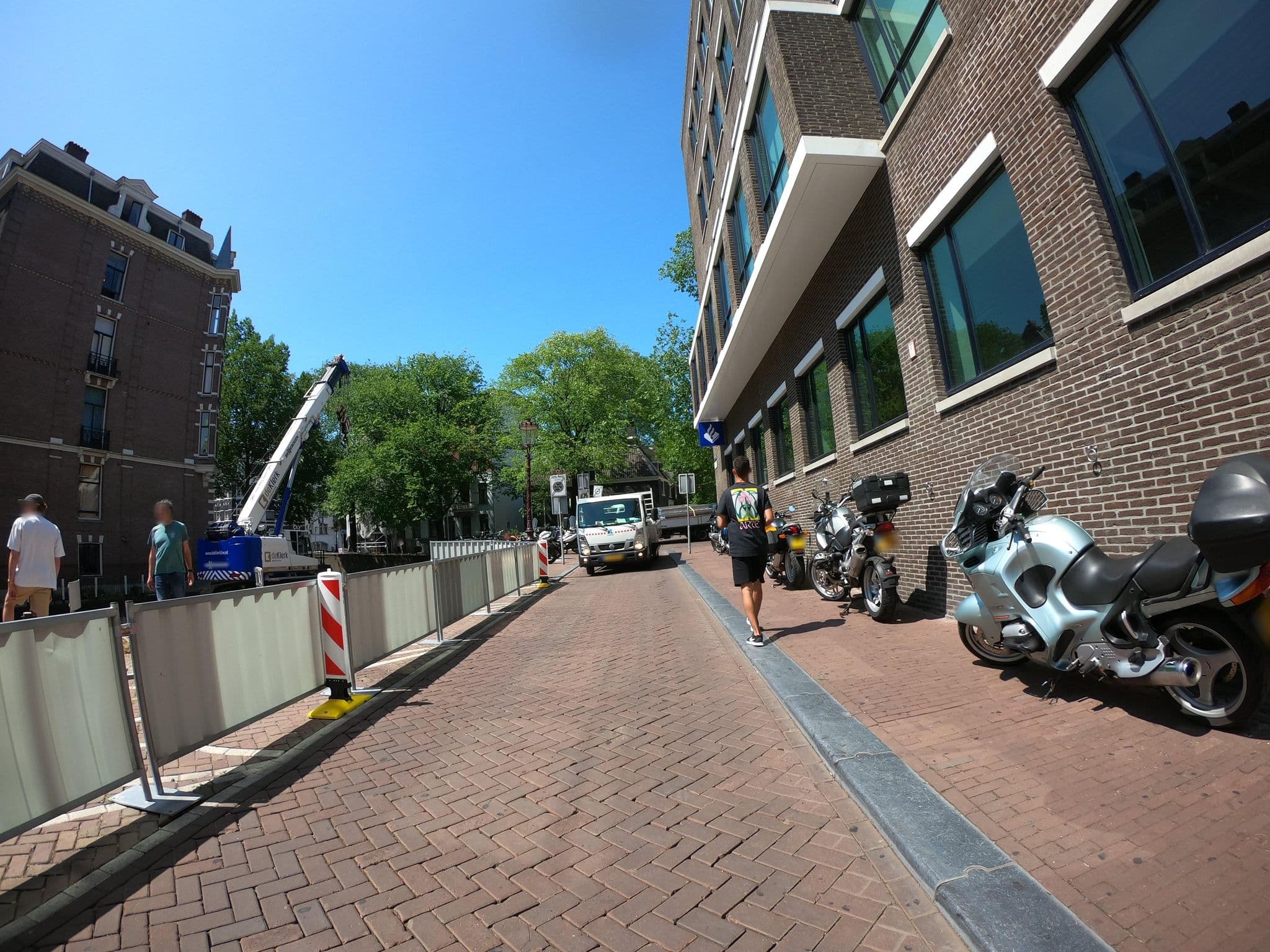 Street view near Amsterdam Inn, Amsterdam