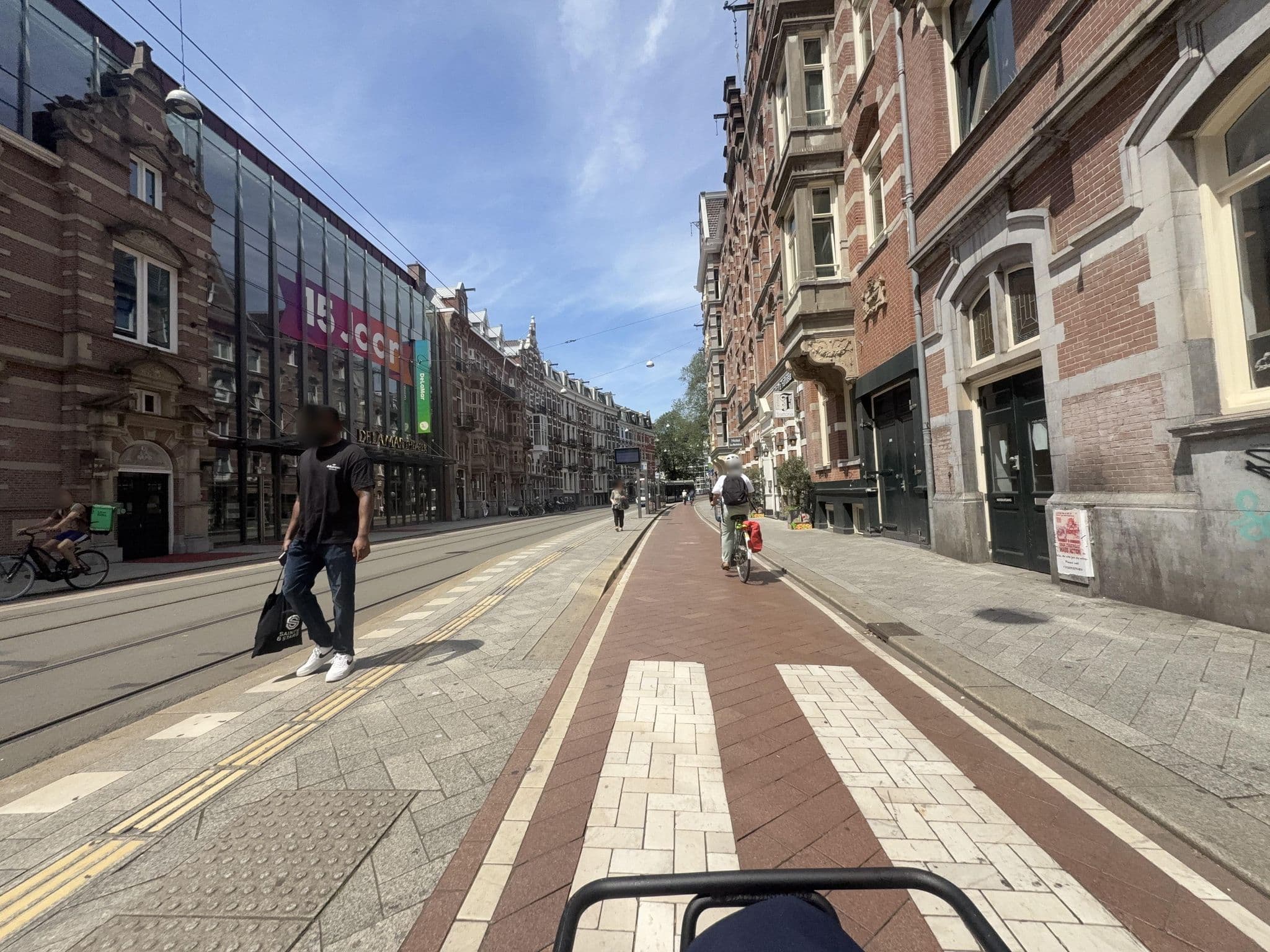 Street view near La Bohème, Amsterdam