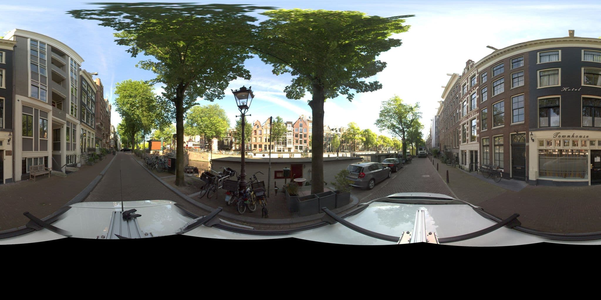 Street view near The Canalview Retreat, Amsterdam