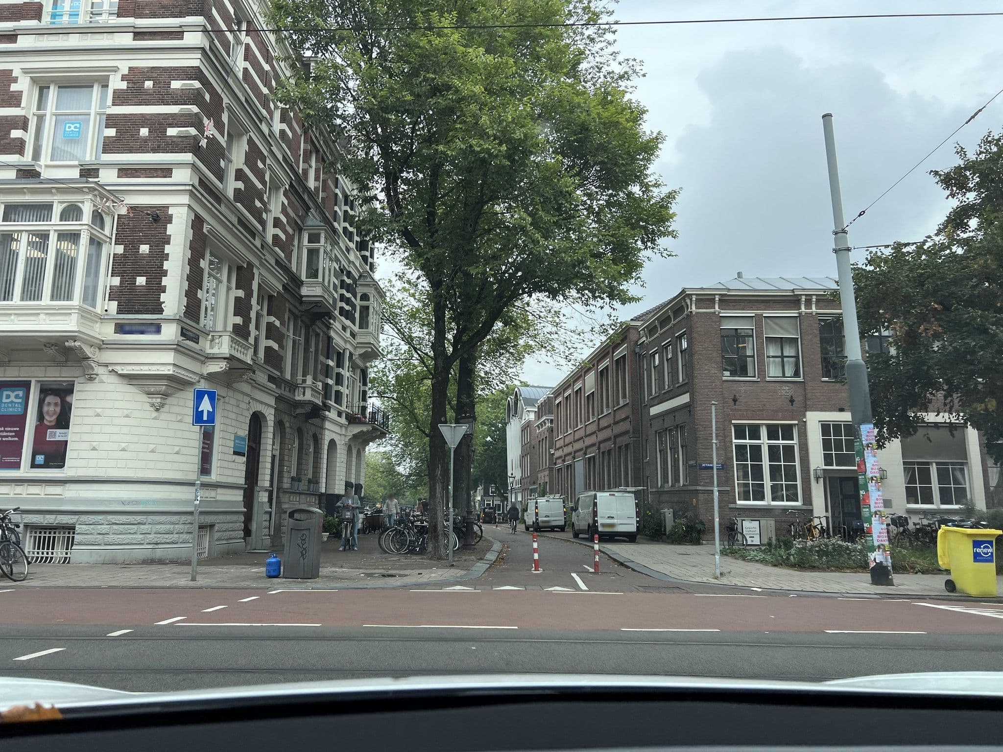 Street view near Canal Hotel, Amsterdam