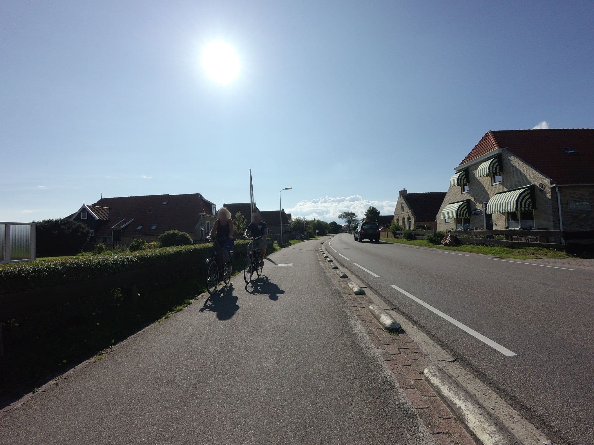 Street view near De Cyprian, West-Terschelling
