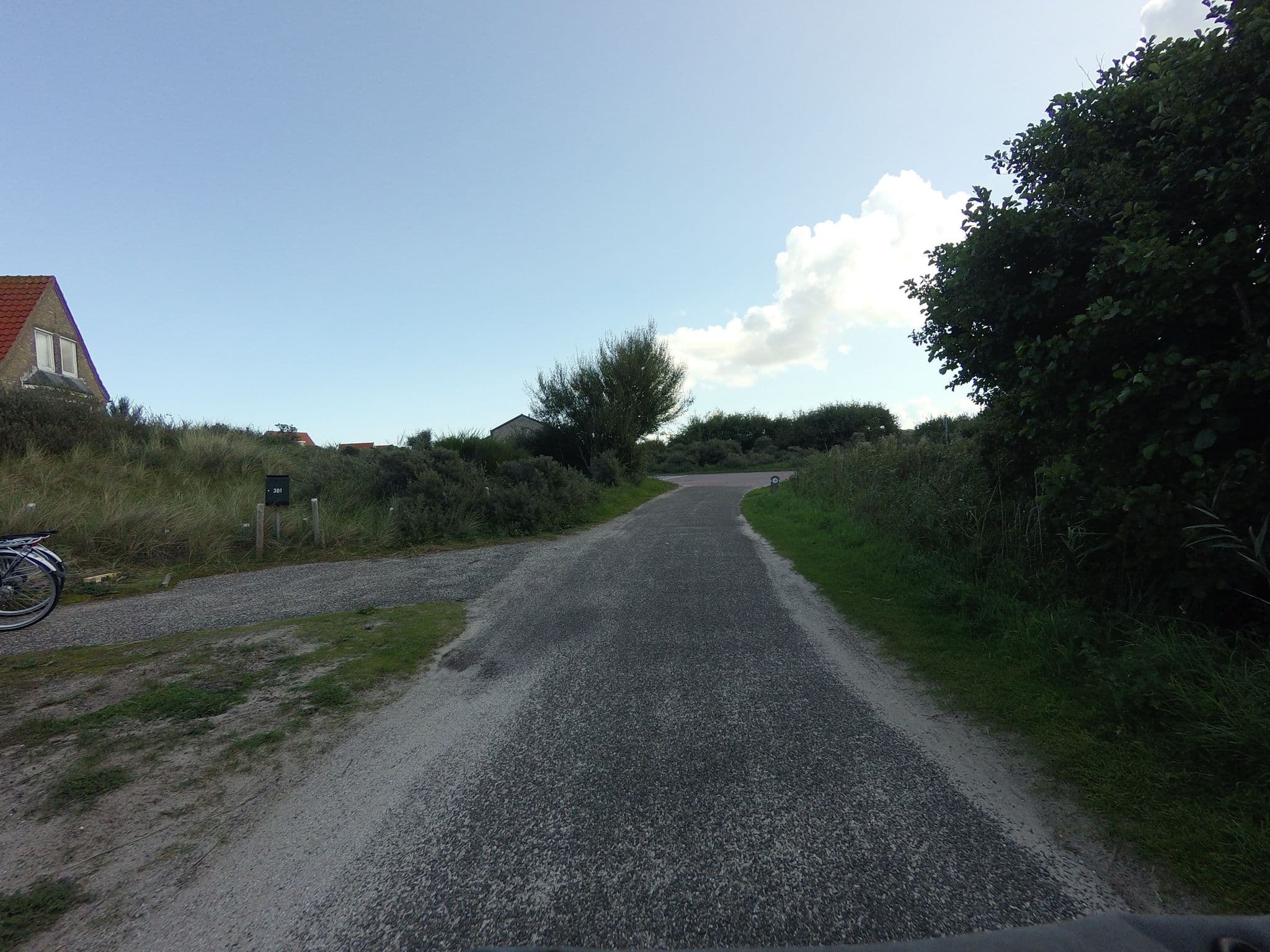 Street view near Zonnegloed, West-Terschelling