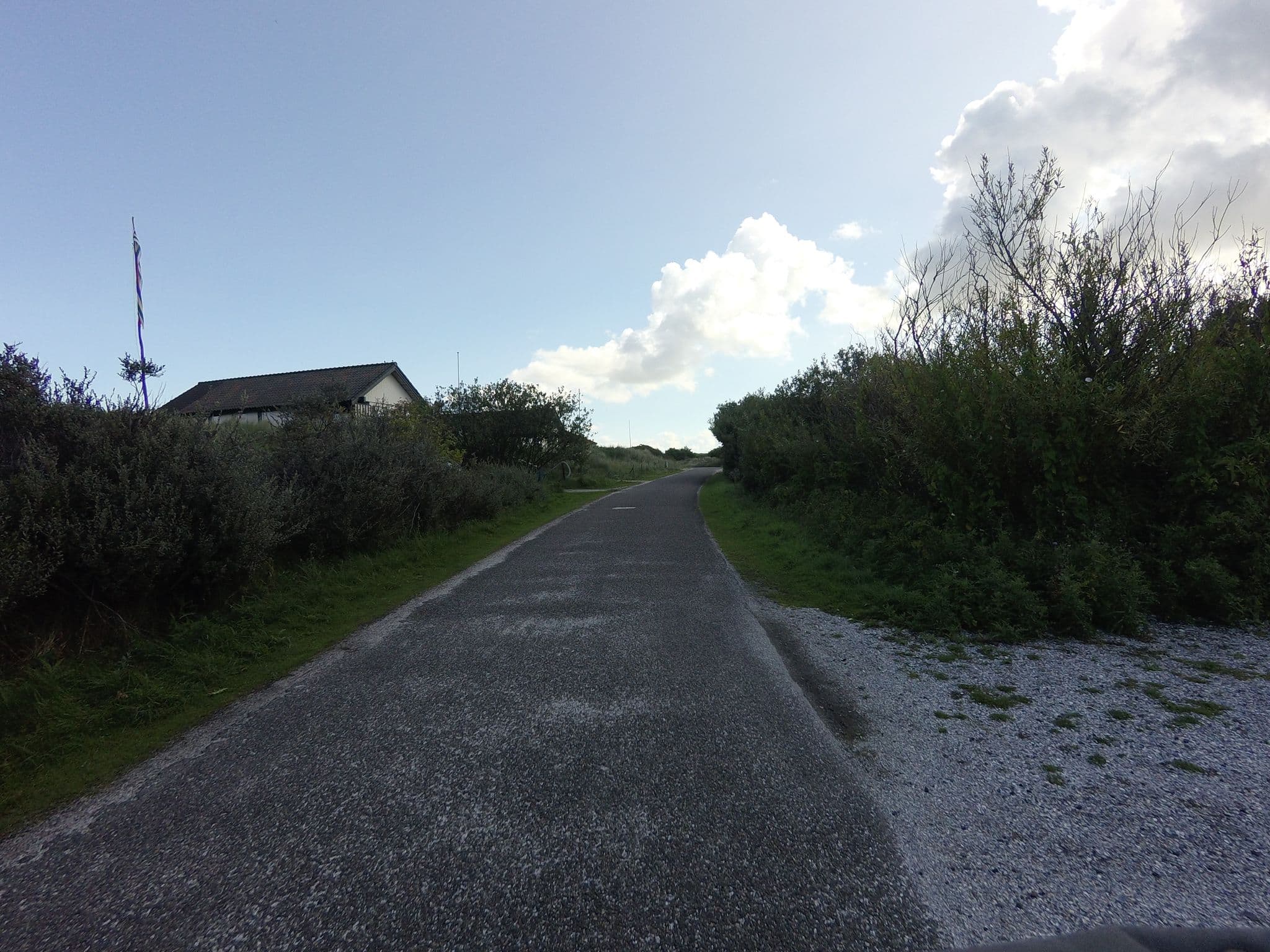 Street view near Lobke, West-Terschelling