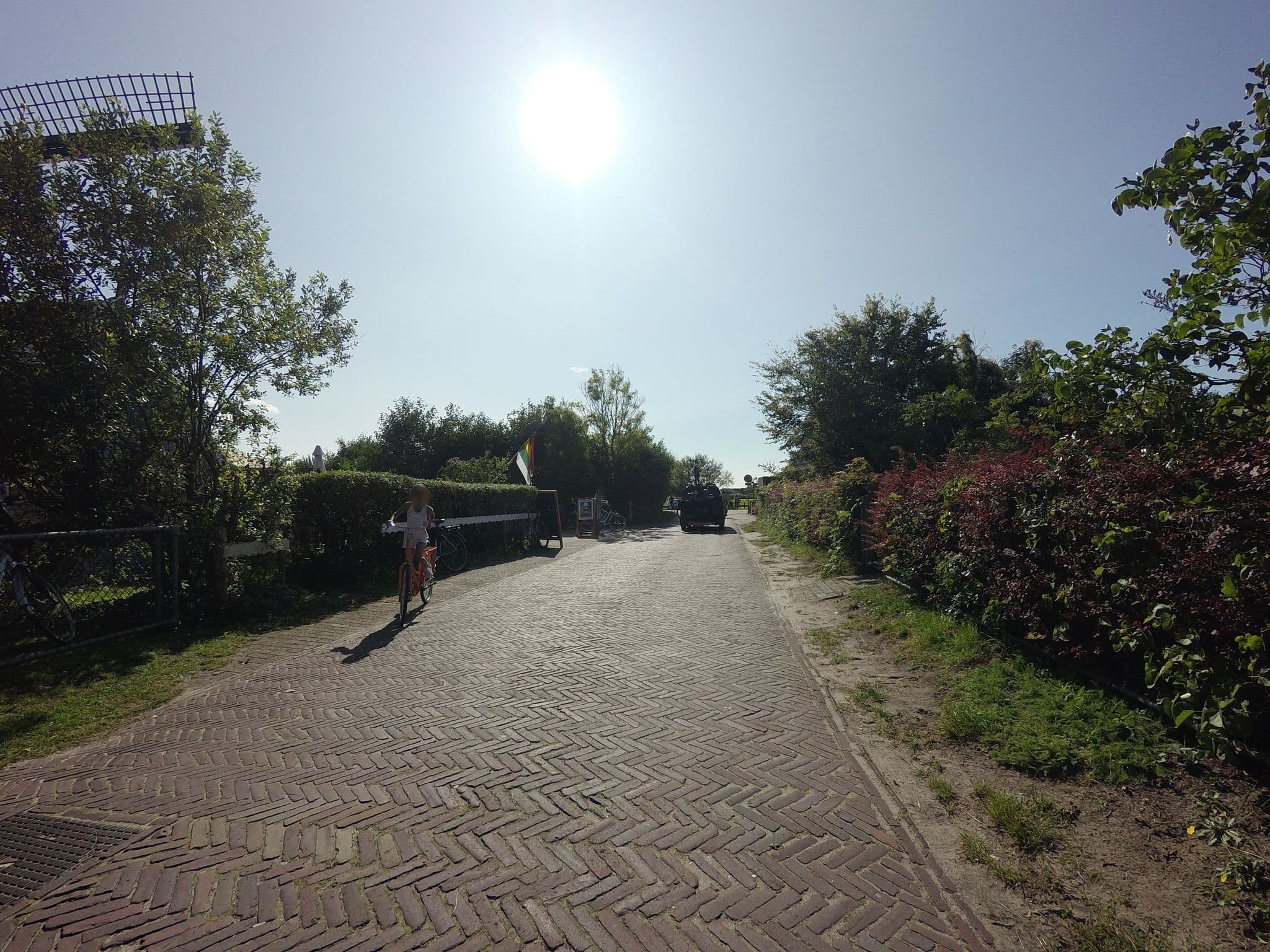 Street view near Molenhuisje, West-Terschelling